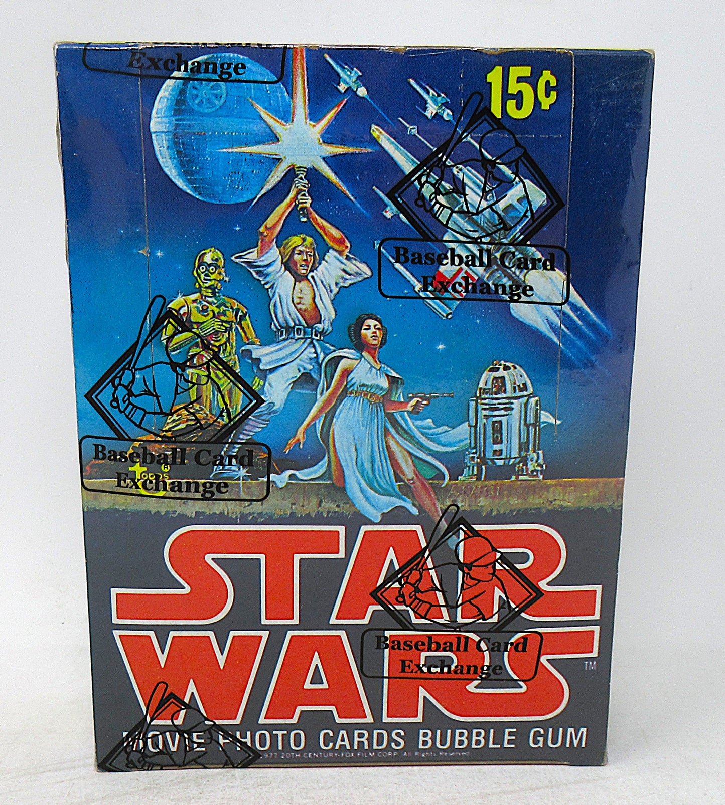 1977 Topps Star Wars Unopened Series 1 Wax Box (BBCE) (X2080)