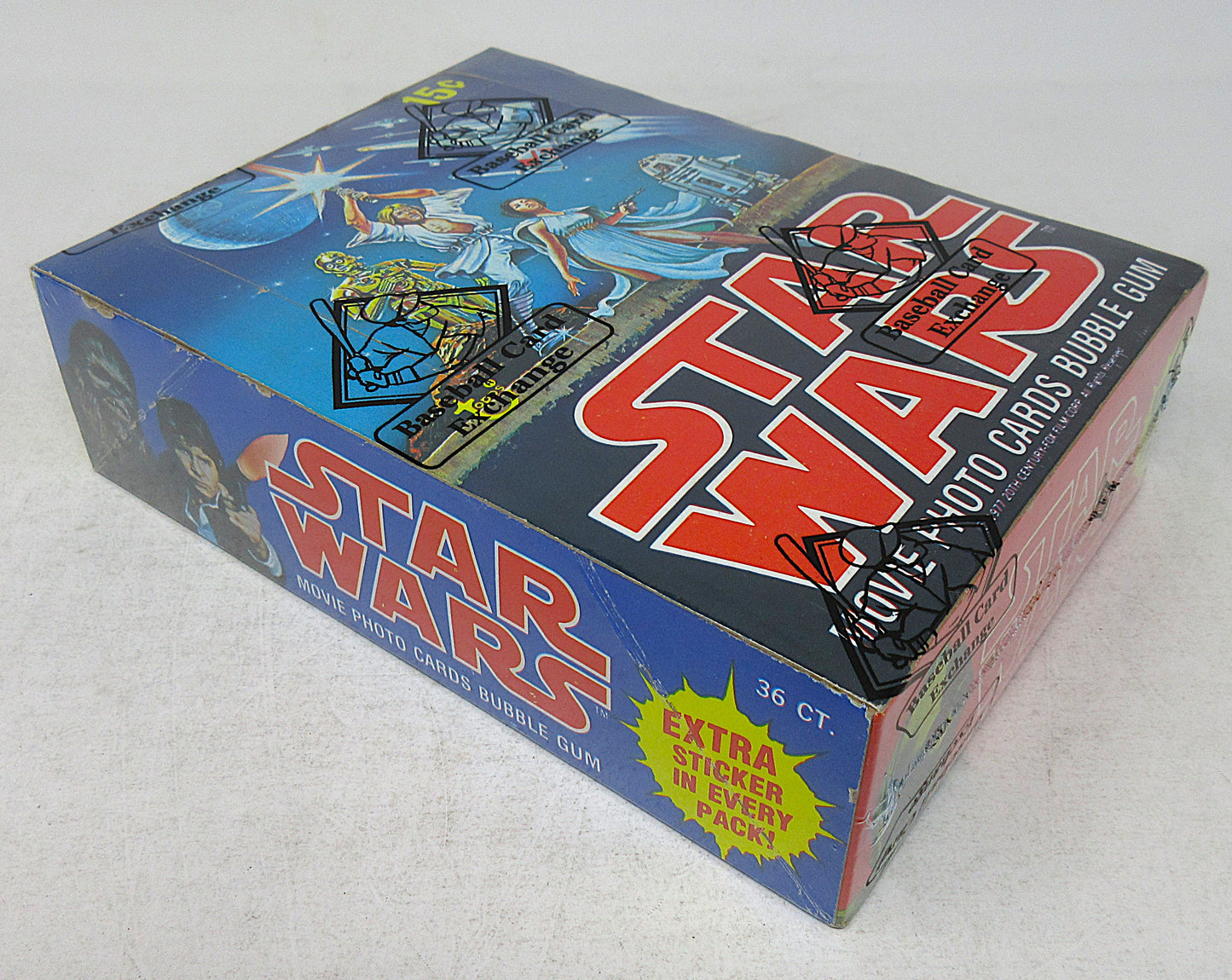1977 Topps Star Wars Unopened Series 1 Wax Box (BBCE) (X2080)