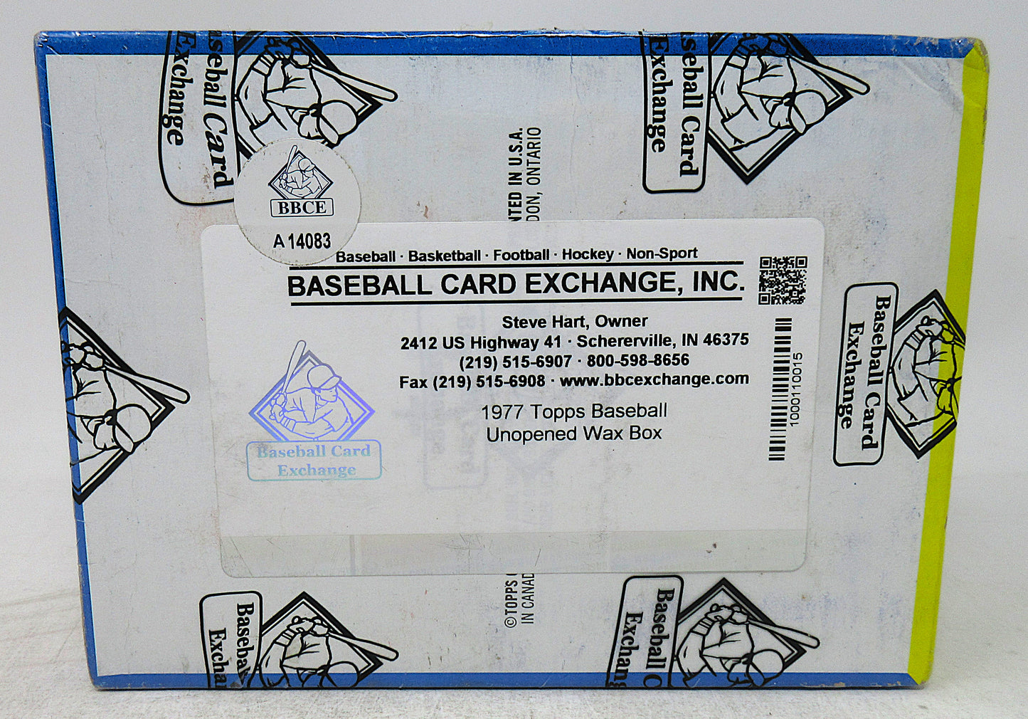 1977 Topps Baseball Unopened Wax Box (BBCE) (A14083)