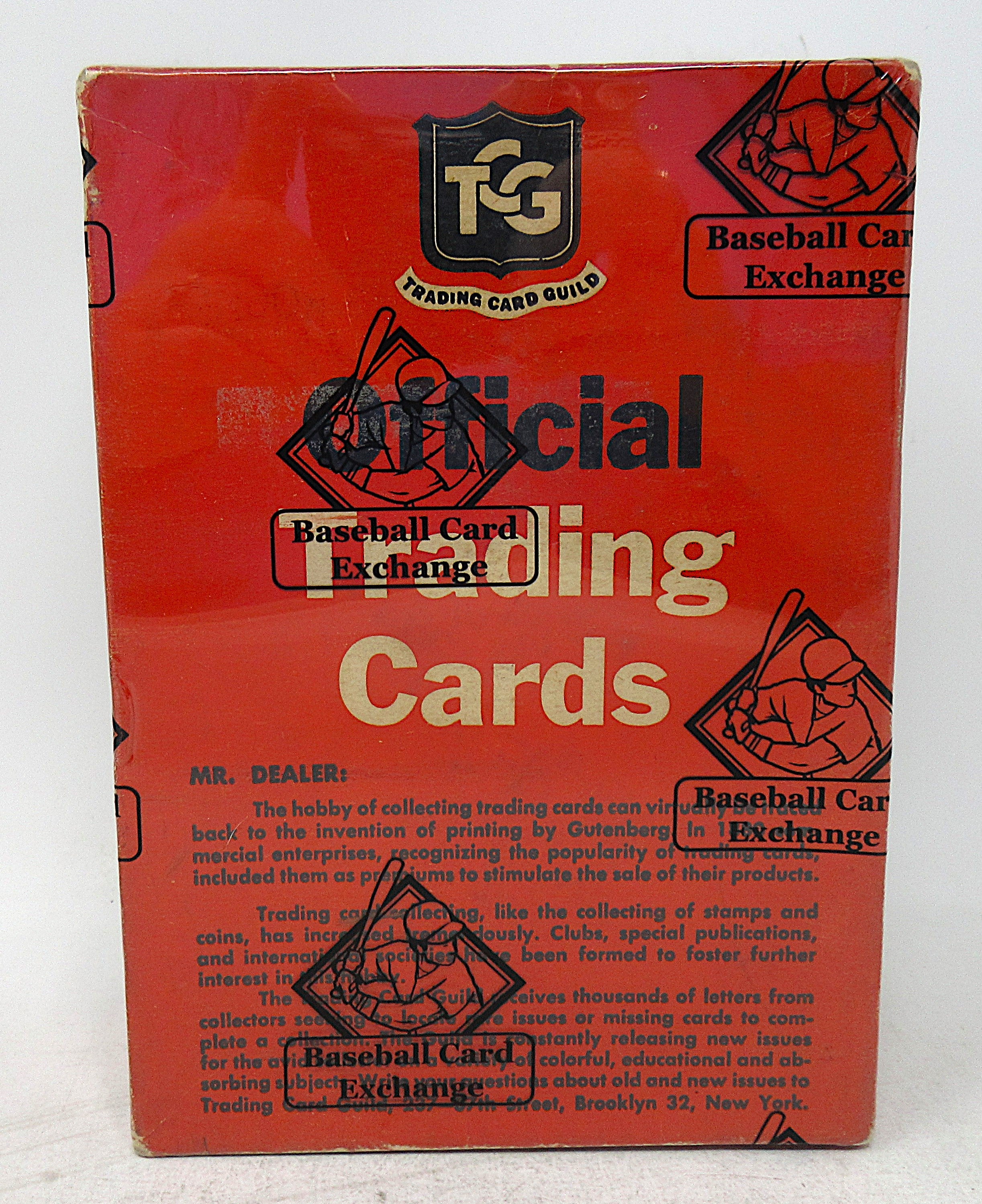 1956 Topps Davy Crocket Unopened Cello Box (Orange Back) (BBCE) (X1670)