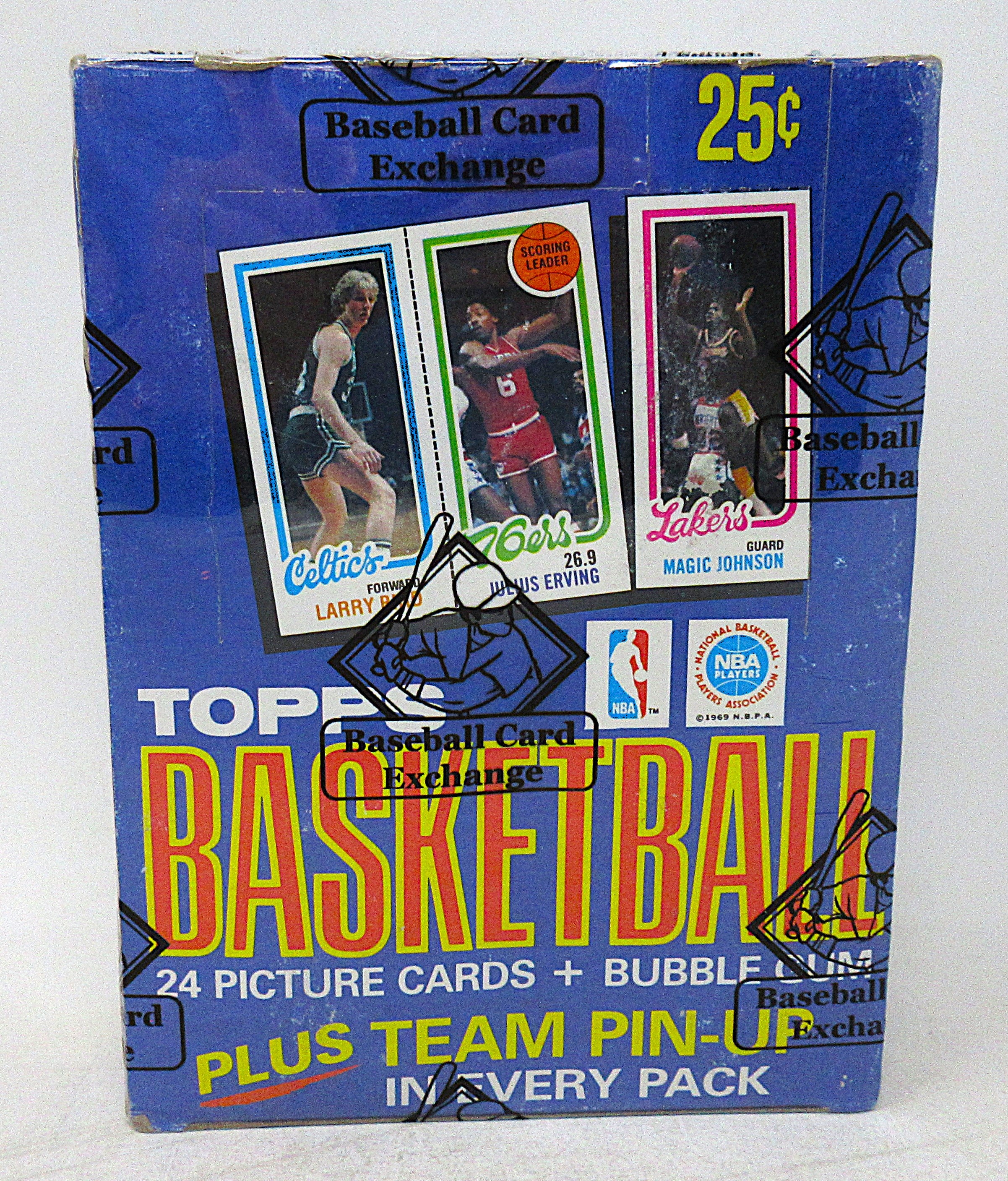 1980/81 Topps Basketball Unopened Wax Box (Bird/Erving/Johnson) (BBCE) (X2017)