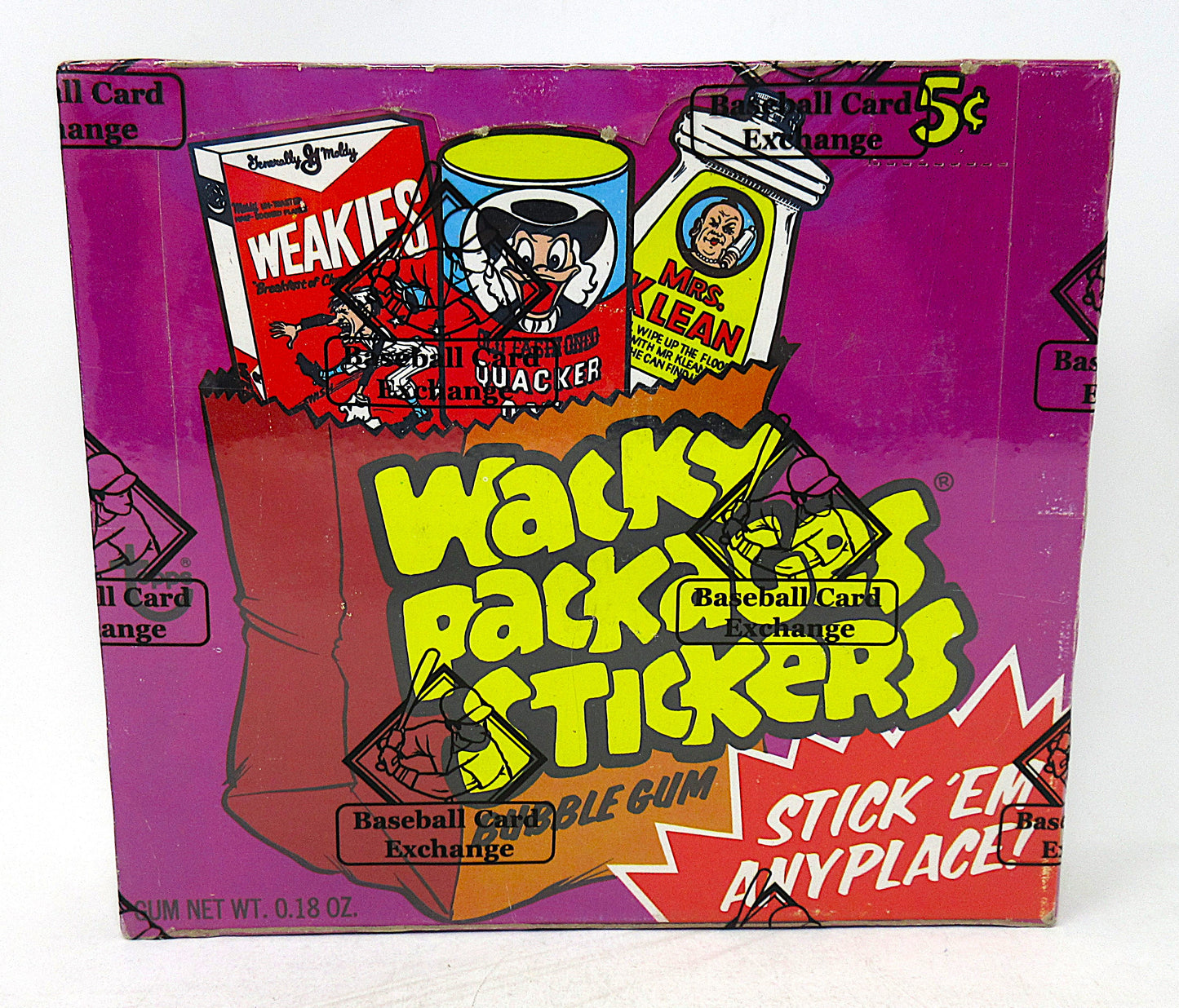 1973 Topps Wacky Packages Unopened Series 1 Wax Box (BBCE) (X1901)