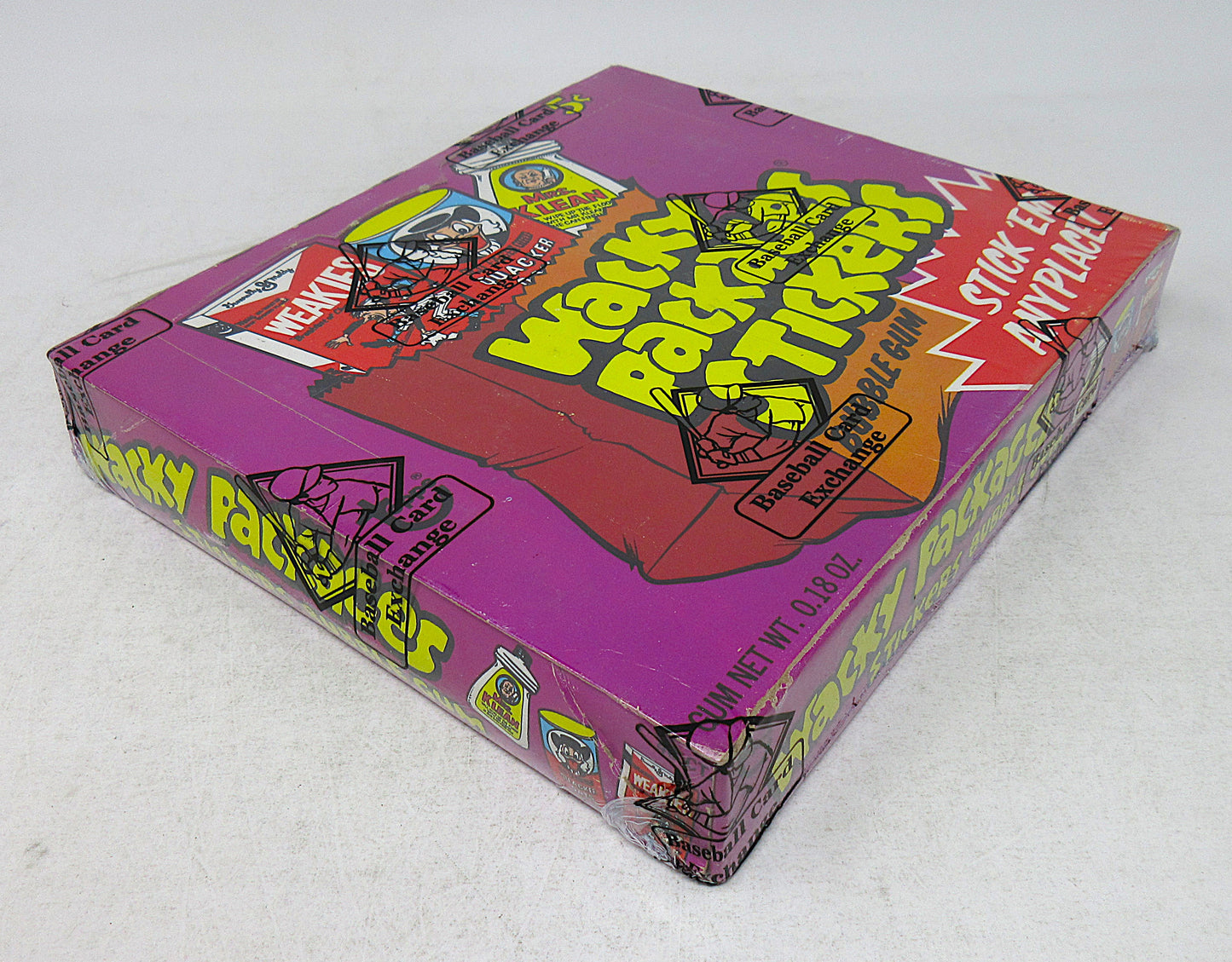 1973 Topps Wacky Packages Unopened Series 1 Wax Box (BBCE) (X1901)