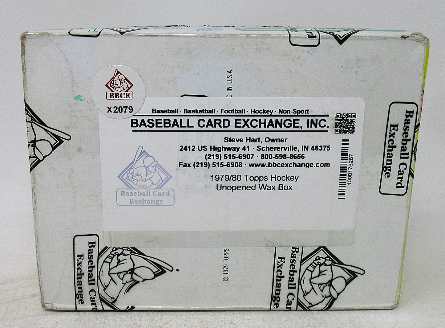 1979/80 Topps Hockey Unopened Wax Box (BBCE) (X2079)