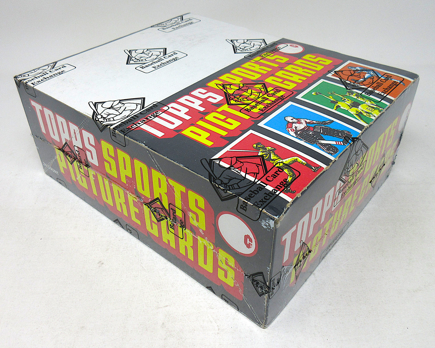 1986 Topps Football Unopened Rack Box (BBCE) (A16521)