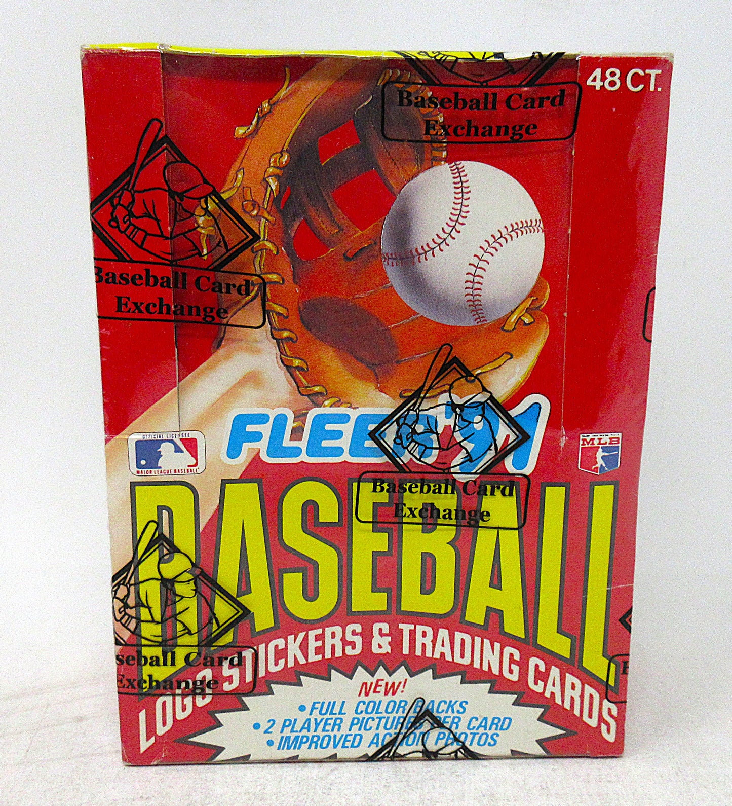 1991 Fleer Baseball Unopened Wax Box (Candian) (BBCE)