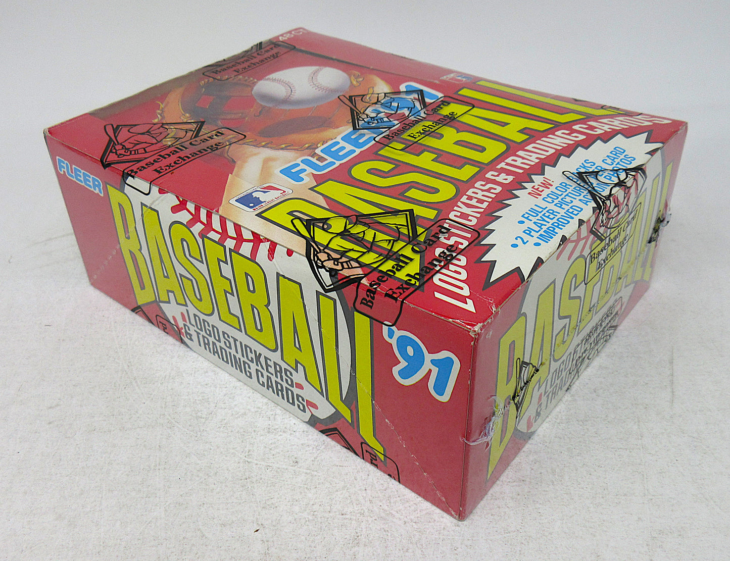 1991 Fleer Baseball Unopened Wax Box (Candian) (BBCE)