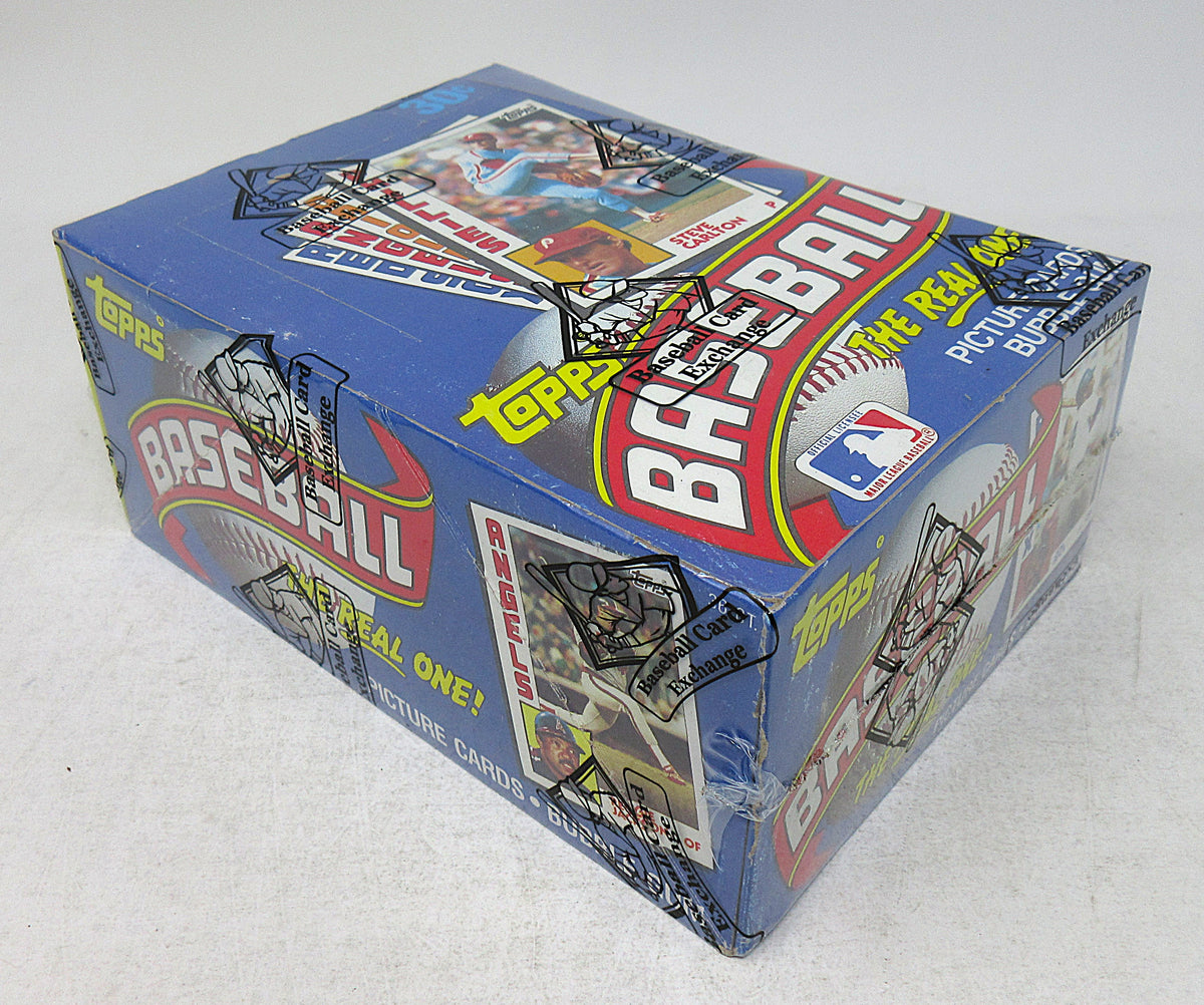 1984 Topps Baseball Unopened Wax Box (FASC) (Read)