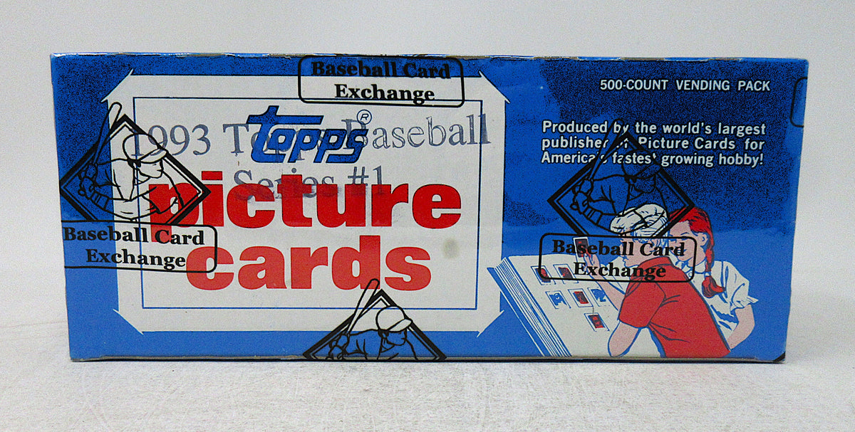 1993 Topps Baseball Series 1 Unopened Vending Box (FASC)