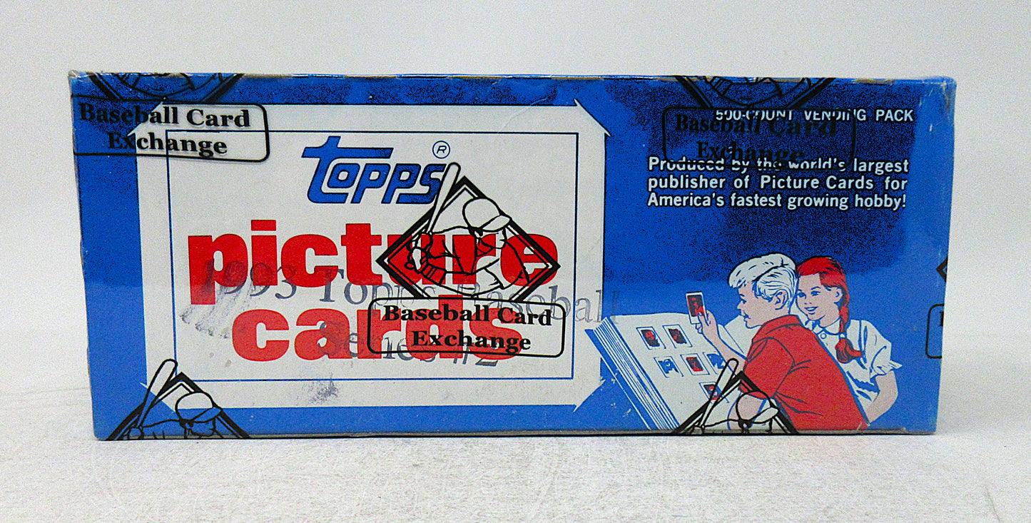 1993 Topps Baseball Unopened Series 2 Vending Box (FASC)