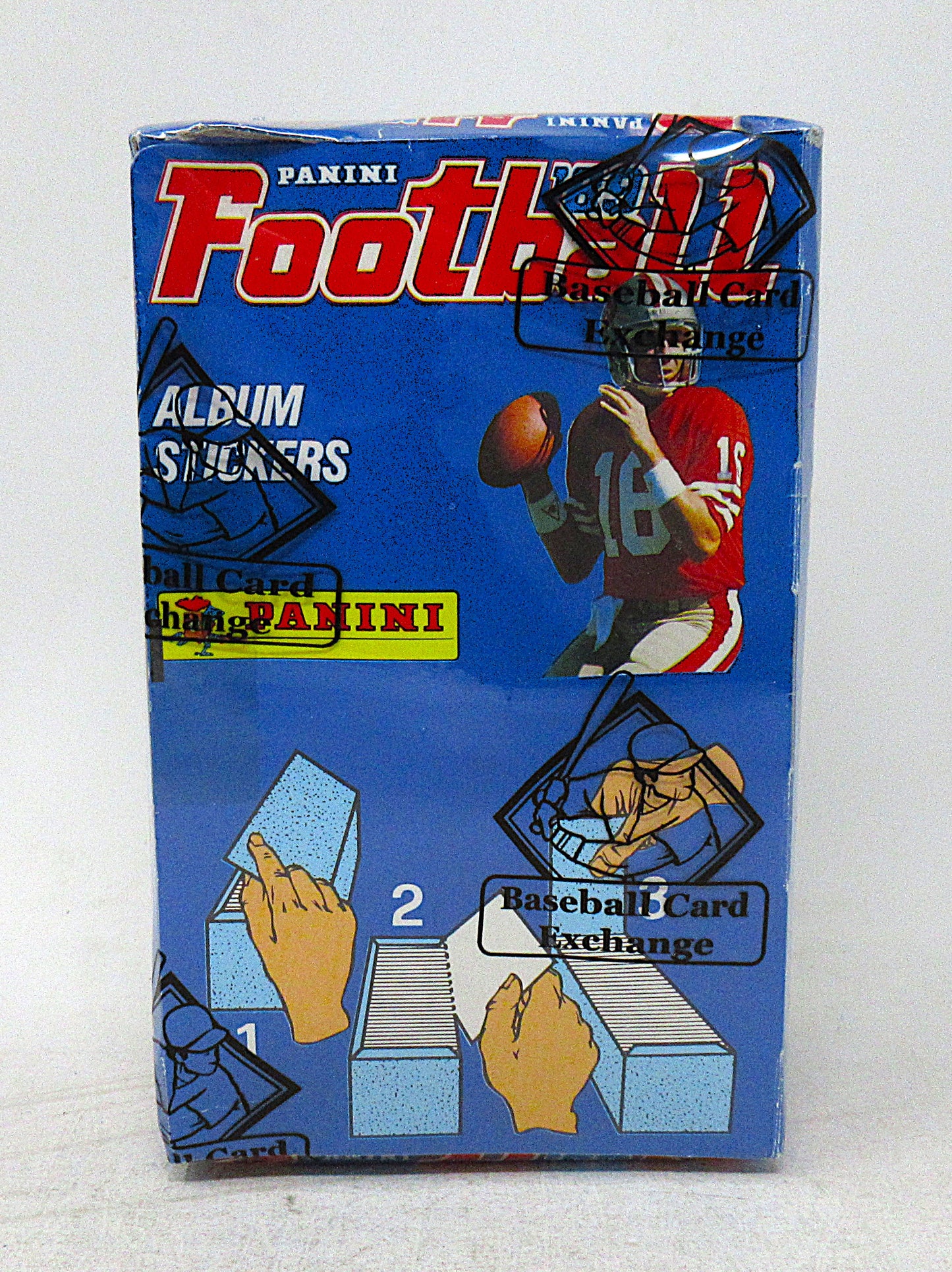 1989 Panini Football Album Stickers Box (BBCE)