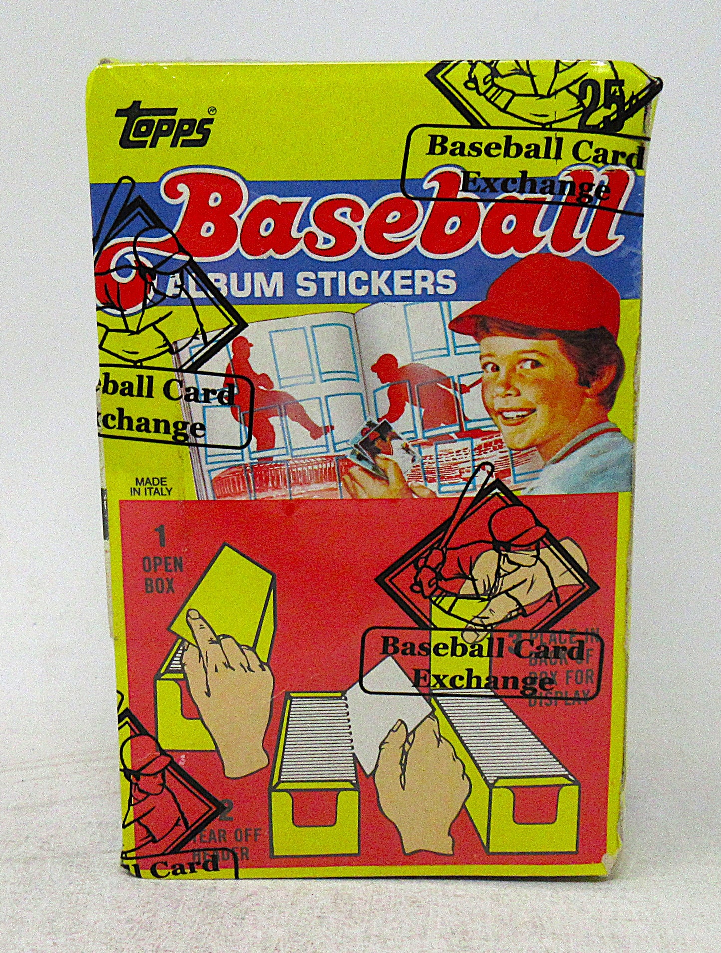 1983 Topps Baseball Unopened Album Stickers Unopened Box (BBCE)