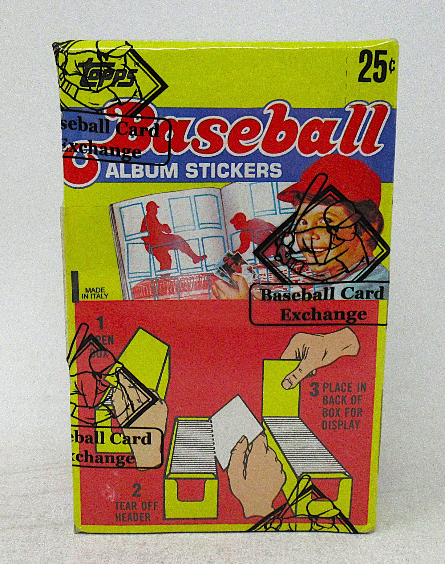 1983 Topps Baseball Album Stickers Unopened Box (Tape Intact) (BBCE)