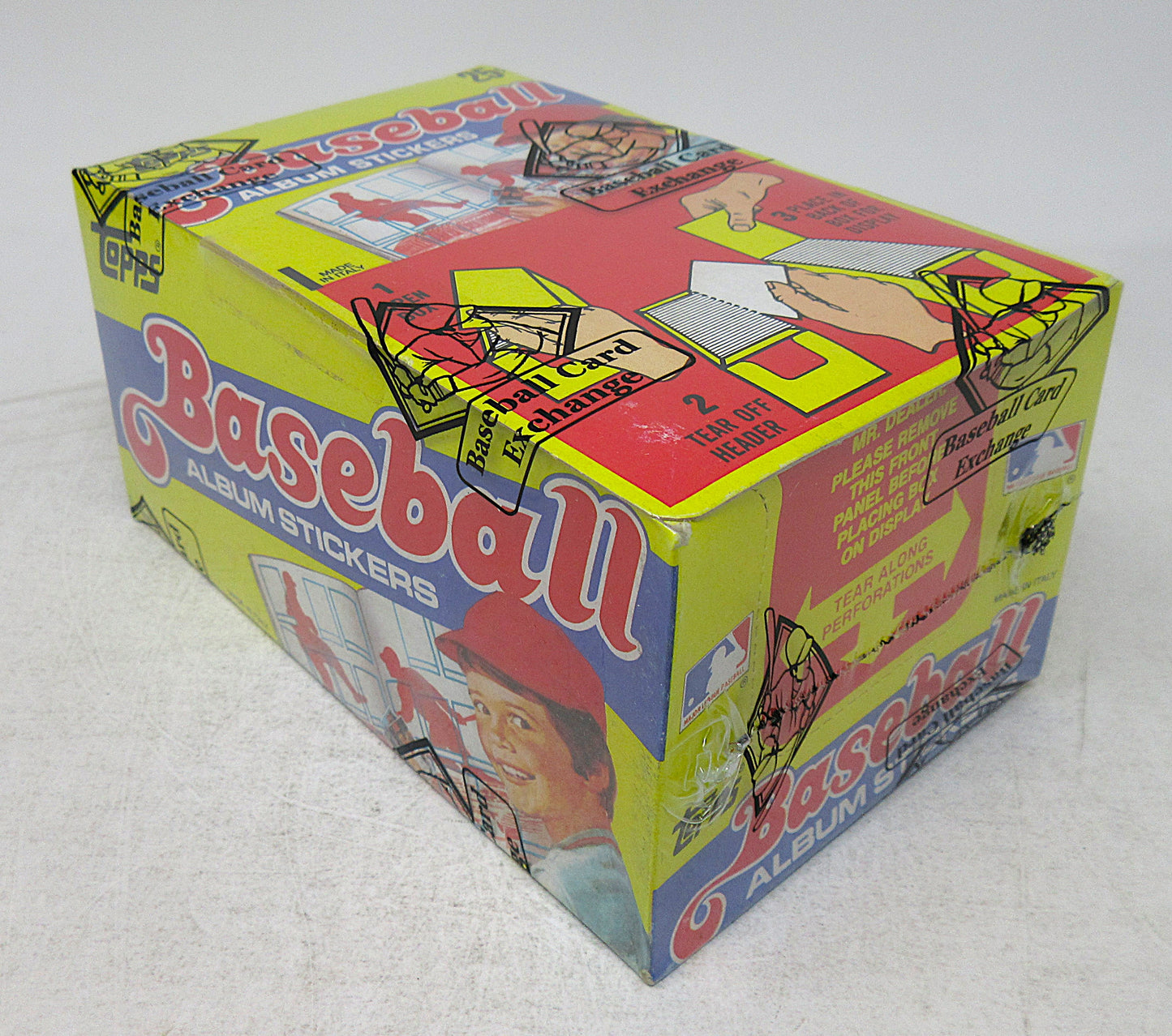 1983 Topps Baseball Album Stickers Unopened Box (Tape Intact) (BBCE)