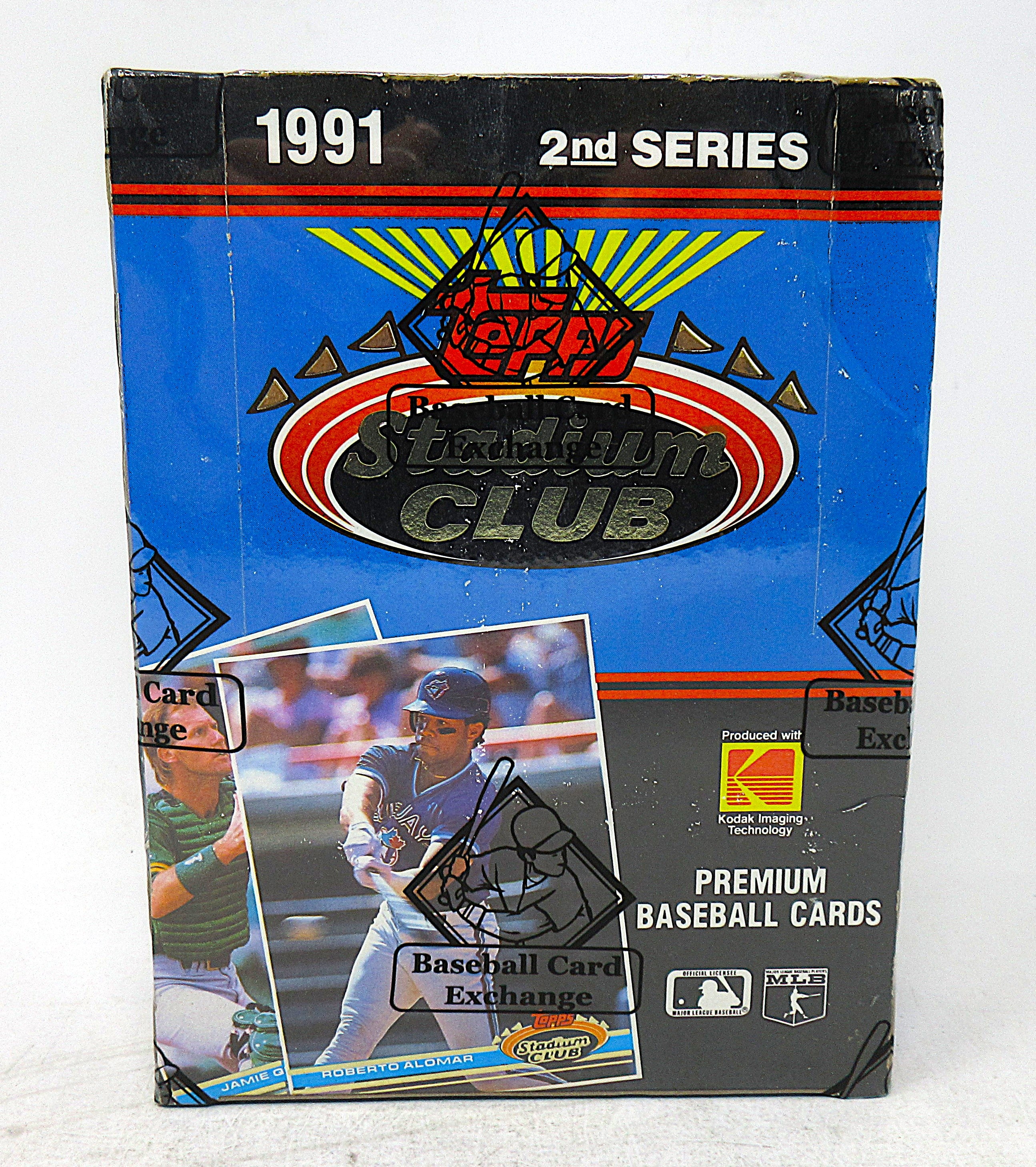 1991 Topps Stadium Club Baseball Series 2 Box (FASC)