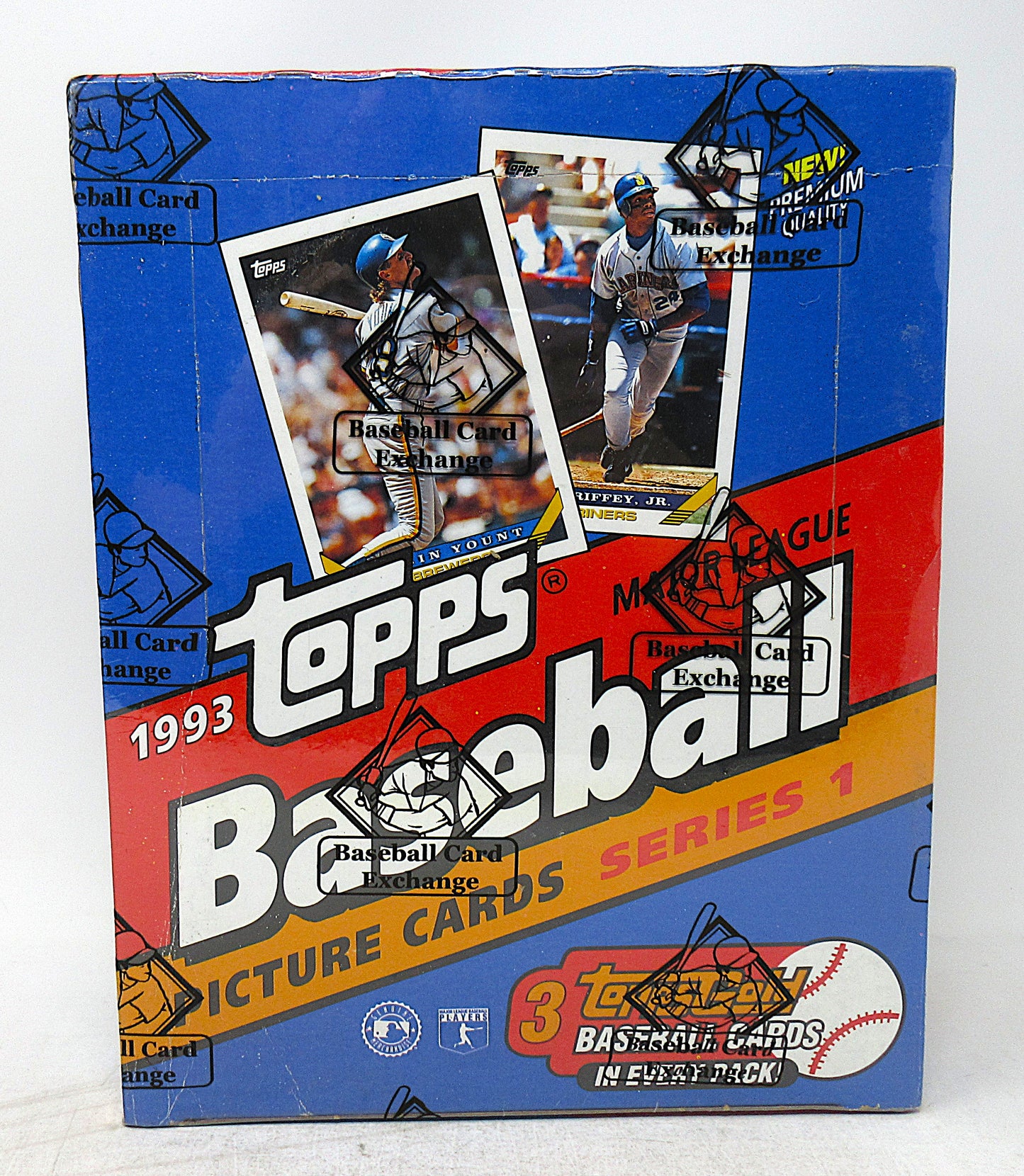 1993 Topps Baseball Unopened Series 1 Rack Box (FASC)