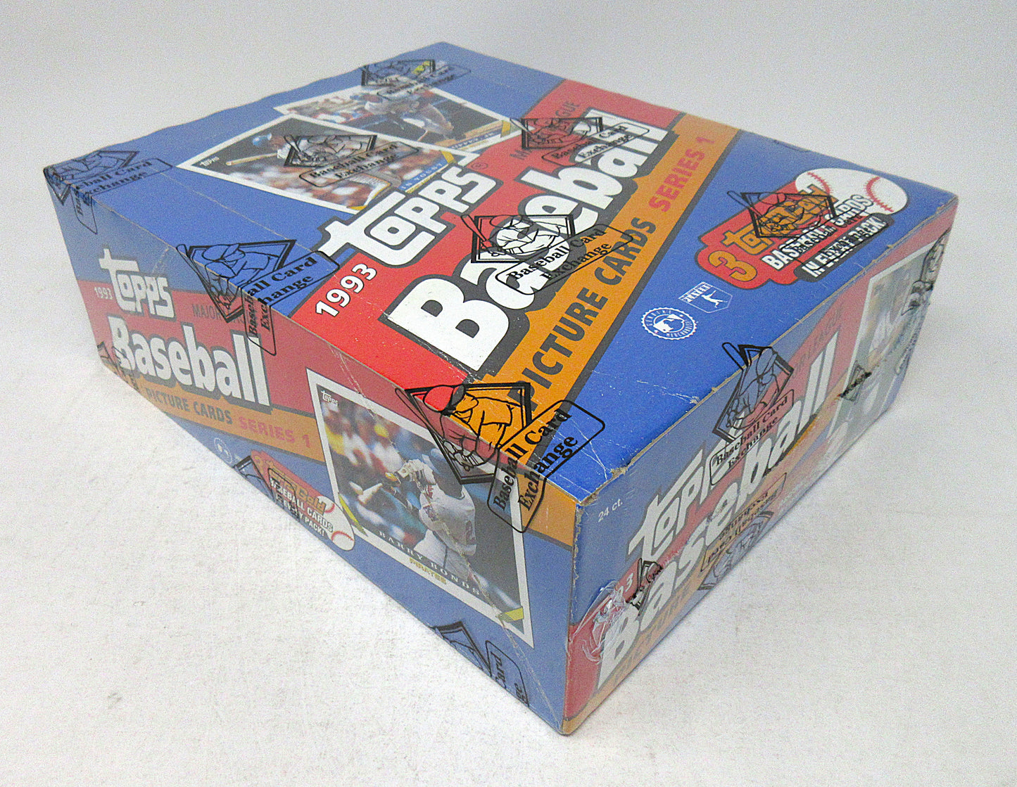 1993 Topps Baseball Unopened Series 1 Rack Box (FASC)