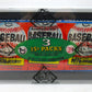 1976 Topps Baseball Unopened Wax Pack Tray (1976 Series) (BBCE) (27691) (Read)