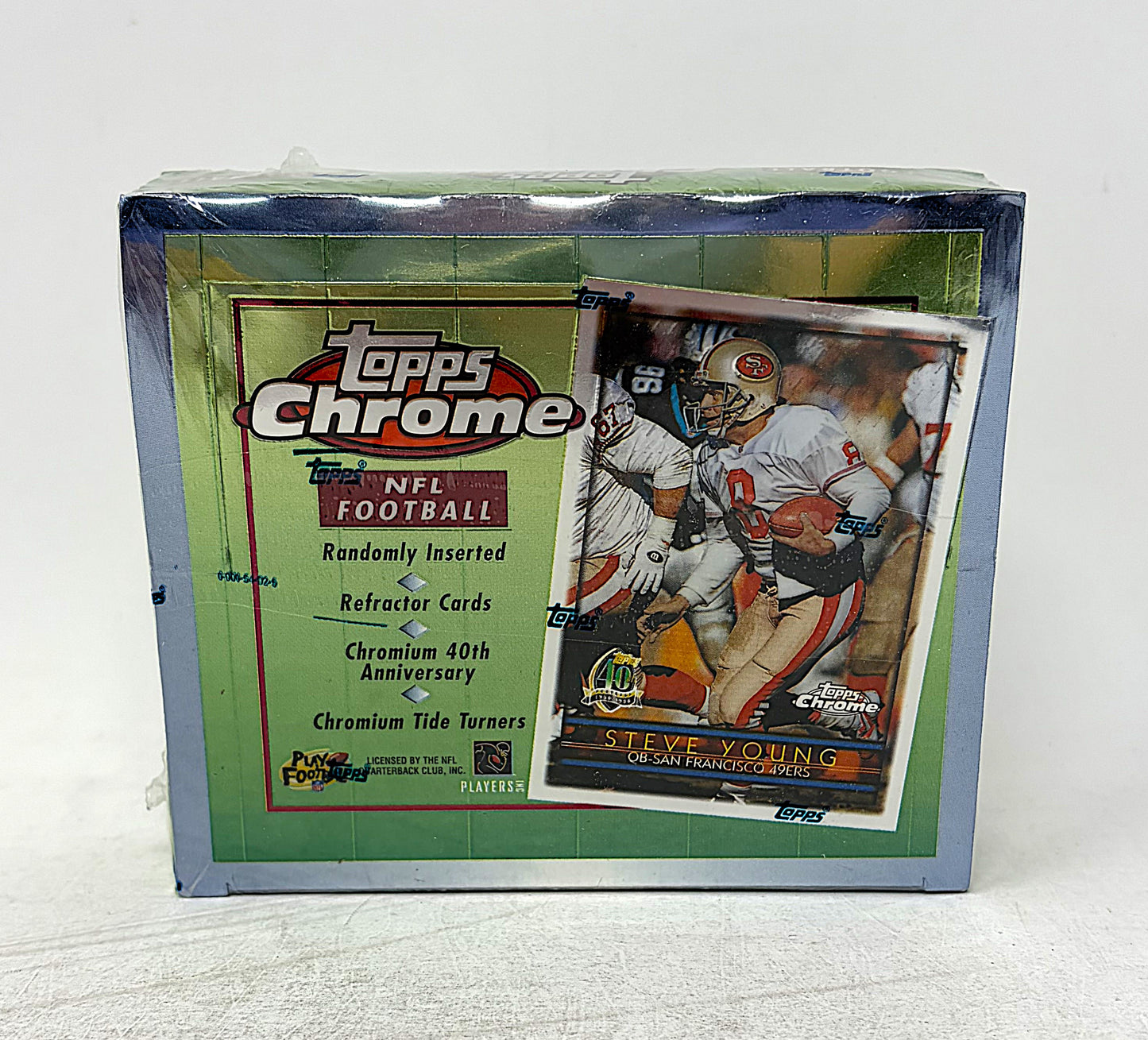 1996 Topps Chrome Football Box (20/4) (Retail)