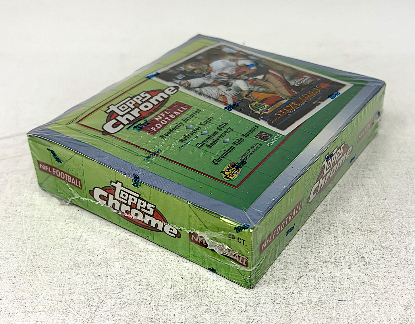 1996 Topps Chrome Football Box (20/4) (Retail)