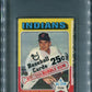 1975 Topps Baseball Unopened Cello Pack PSA 7 Gaylord Perry Top *7242