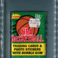 1987 1987/88 Fleer Basketball Unopened Wax Pack PSA 7 *3654 (Read)