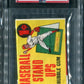 1964 Topps Baseball Stand Up Unopened 1 Cent Wax Pack PSA 9 *7822