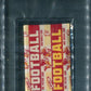 1952 Bowman Football (Small) Unopened 1 Cent Wax Pack PSA 9 *9566