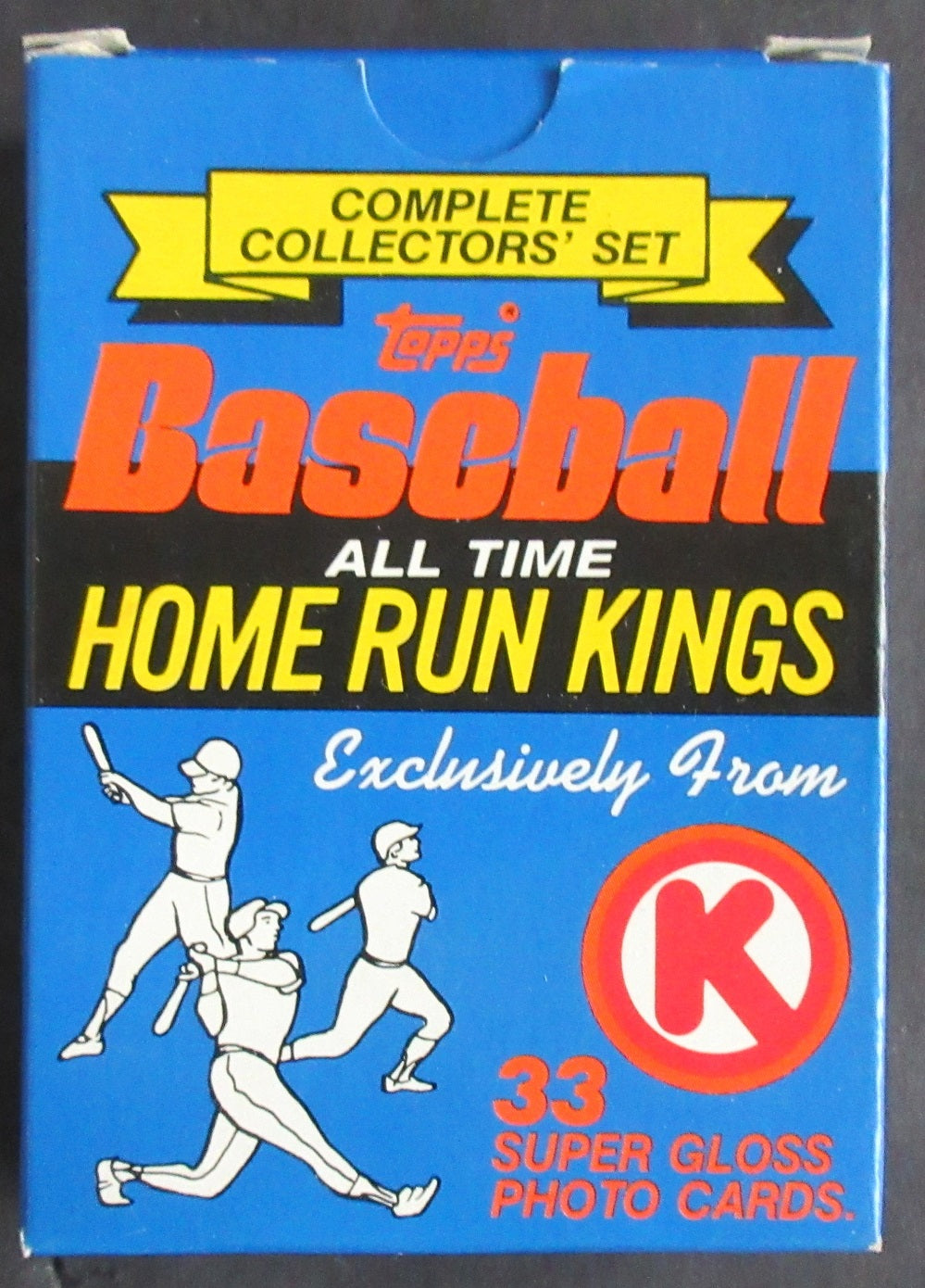 1985 Topps Baseball Circle K Home Run Kings Factory Set