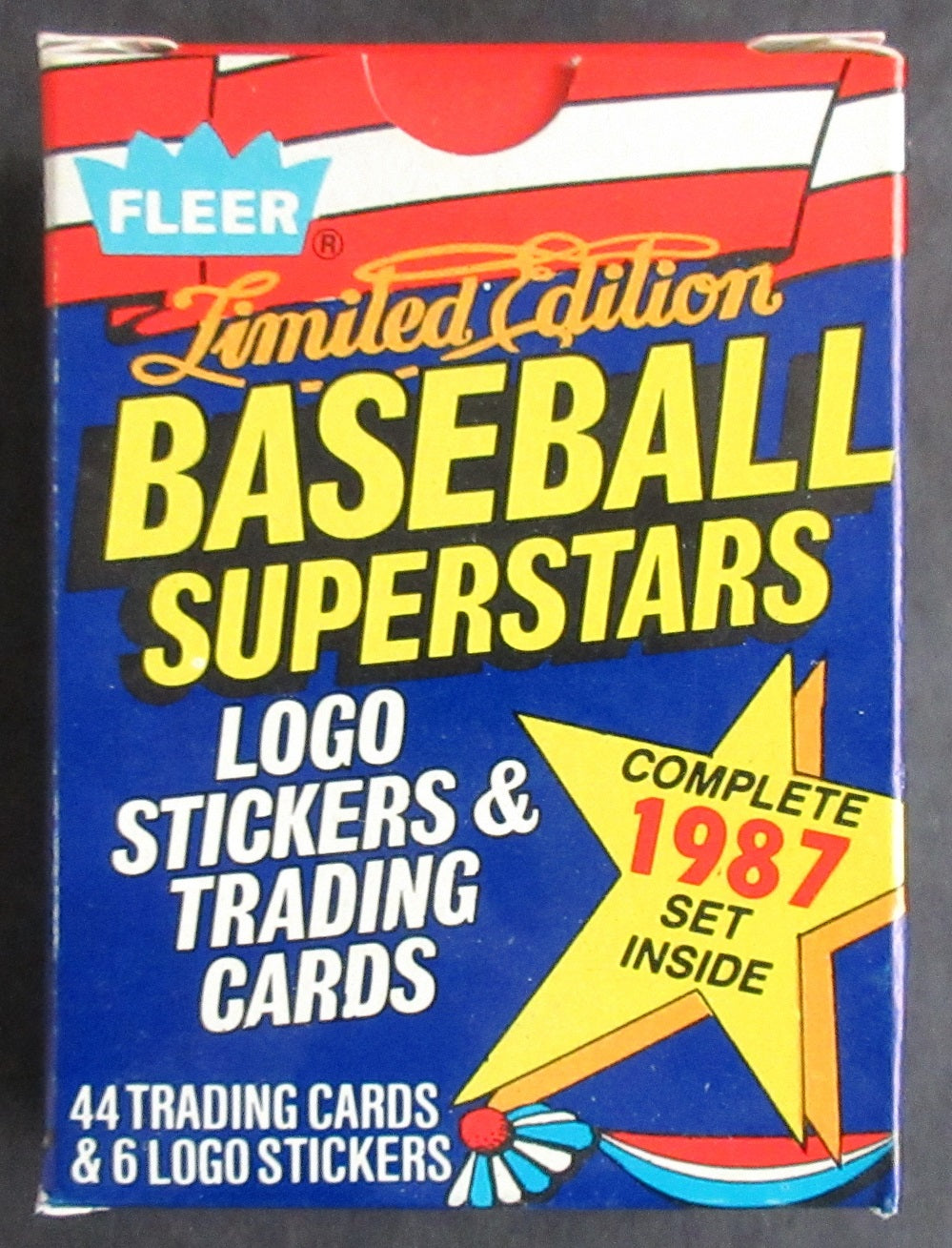 1987 Fleer Baseball Limited Edition Baseball Superstars Factory Set