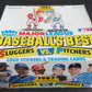 1987 Fleer Baseball Baseball's Best Sluggers vs. Pitchers Factory Set Box (24 Sets)