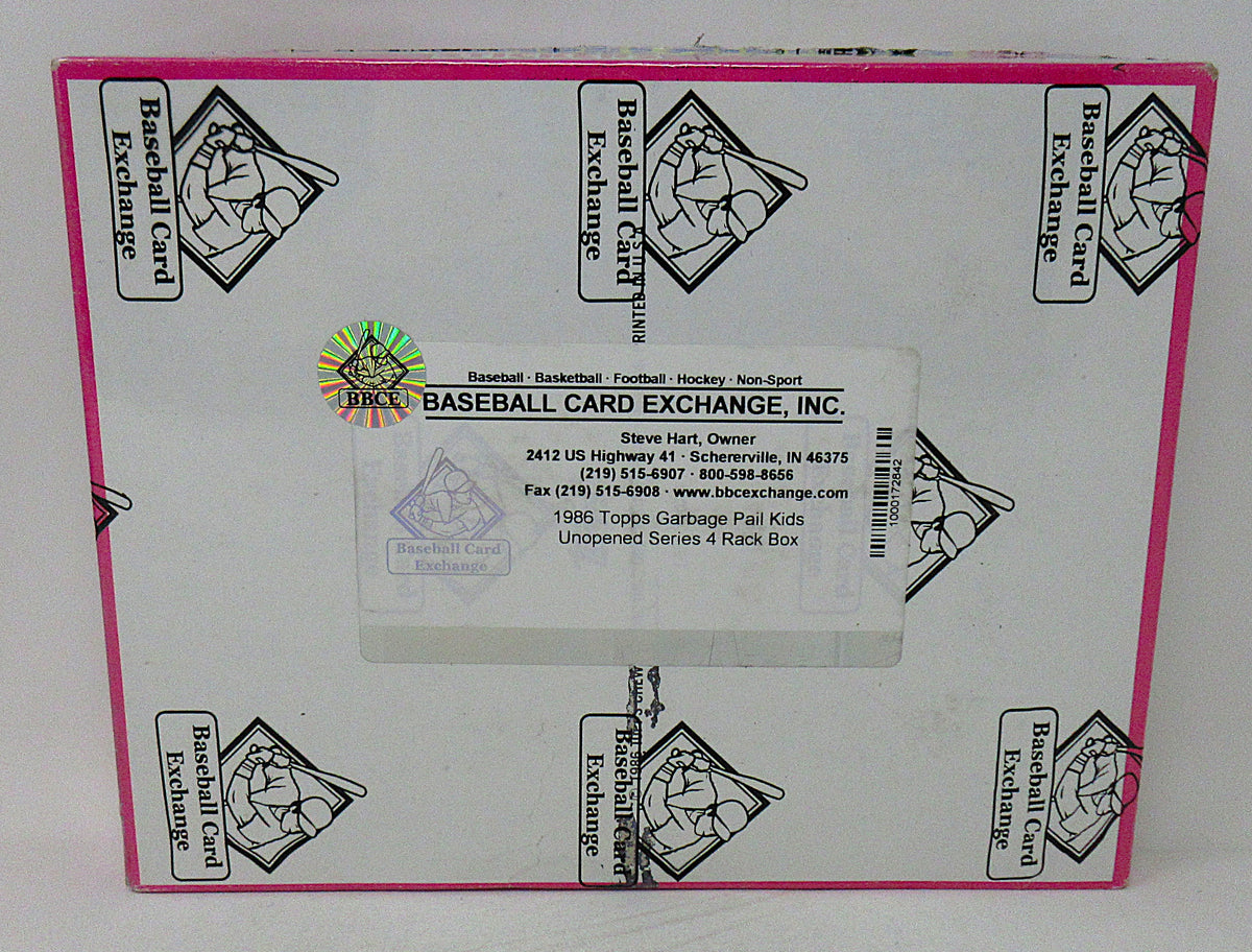 1986 Topps Garbage Pail Kids Series 4 Unopened Rack Box (BBCE)