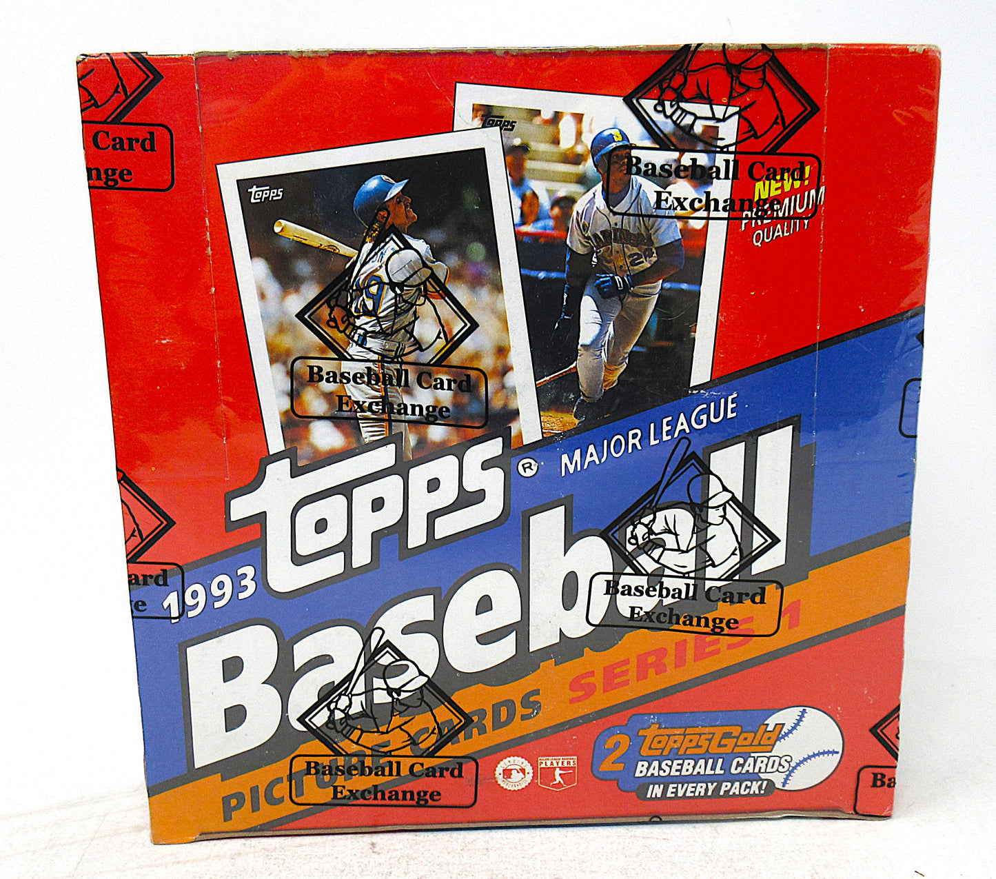 1993 Topps Baseball Unopened Series 1 Jumbo Box (24/18) (BBCE)