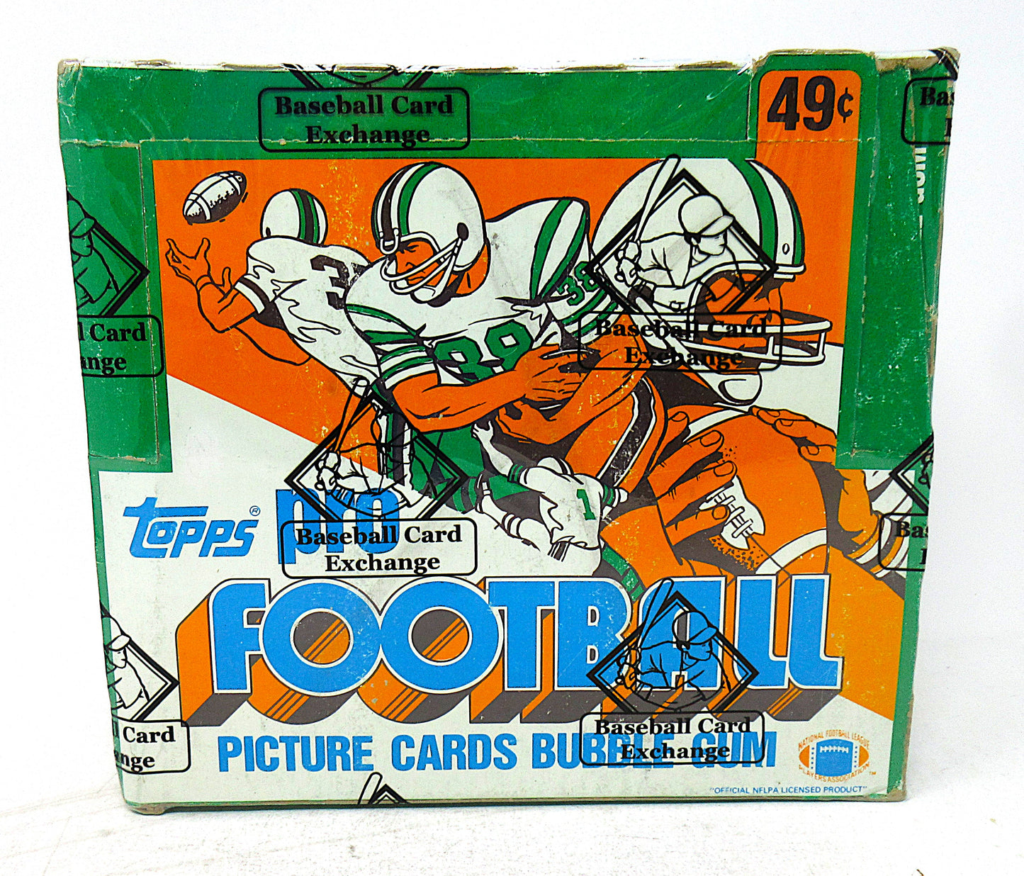 1982 Topps Football Unopened Cello Box (PS) (BBCE)
