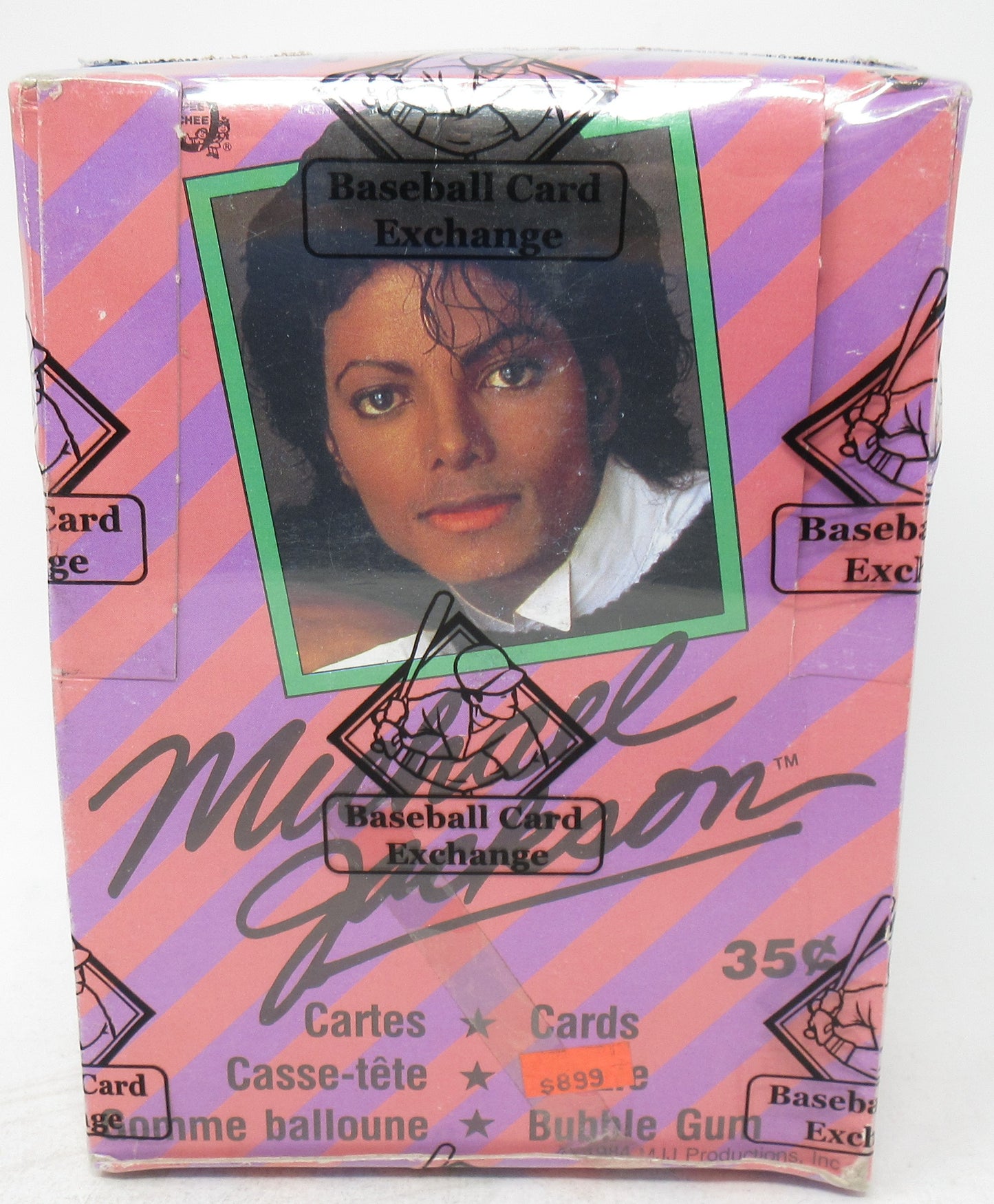 1984 OPC O-Pee-Chee Michael Jackson Unopened Wax Box (BBCE)