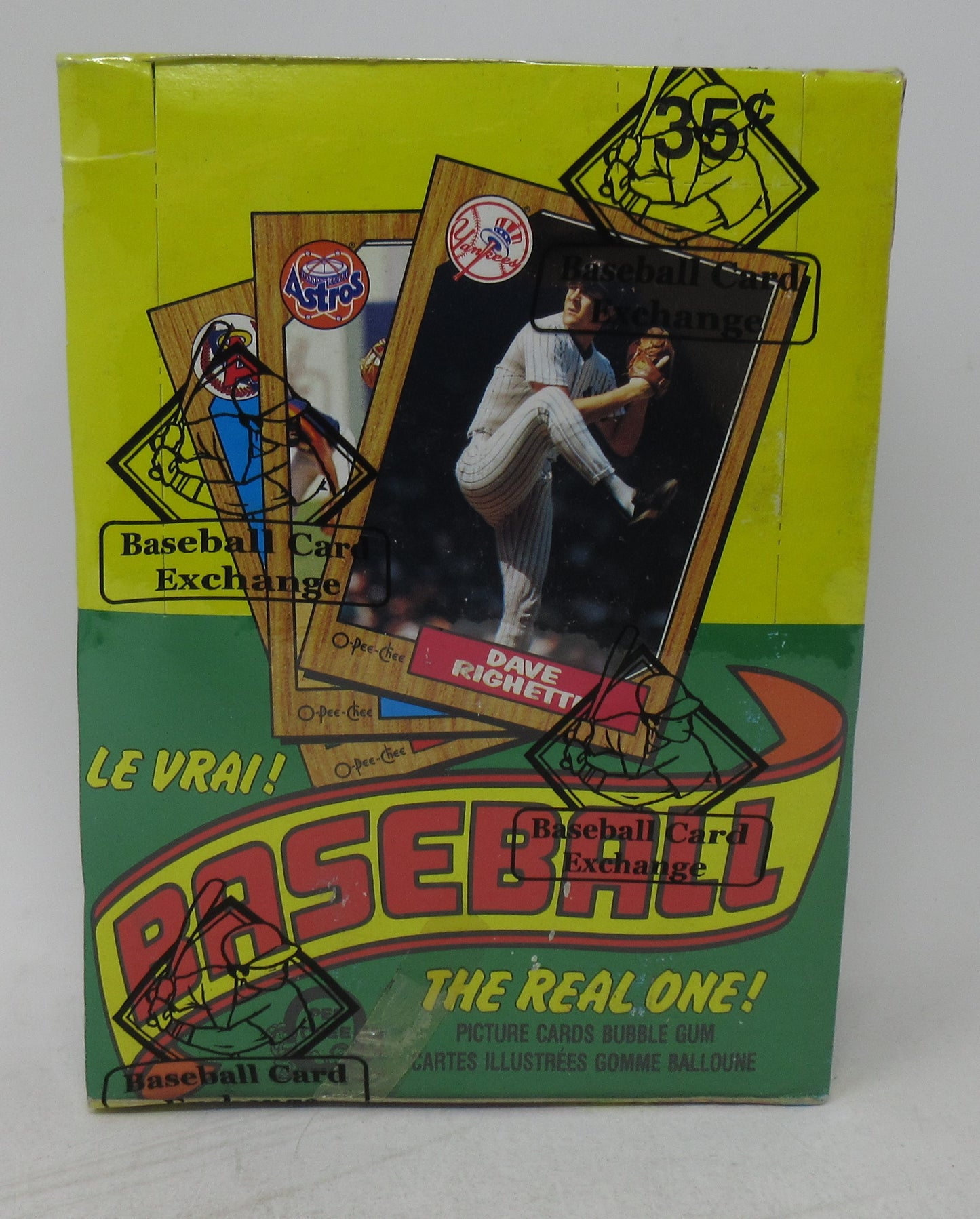 1987 OPC O-Pee-Chee Baseball Unopened Wax Box (FASC)