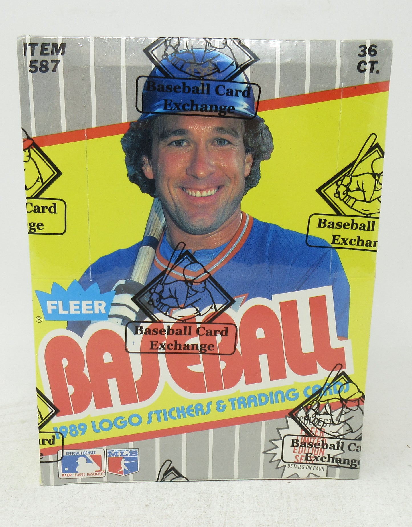 1989 Fleer Baseball Unopened Wax Box (FASC) (Code 91102)