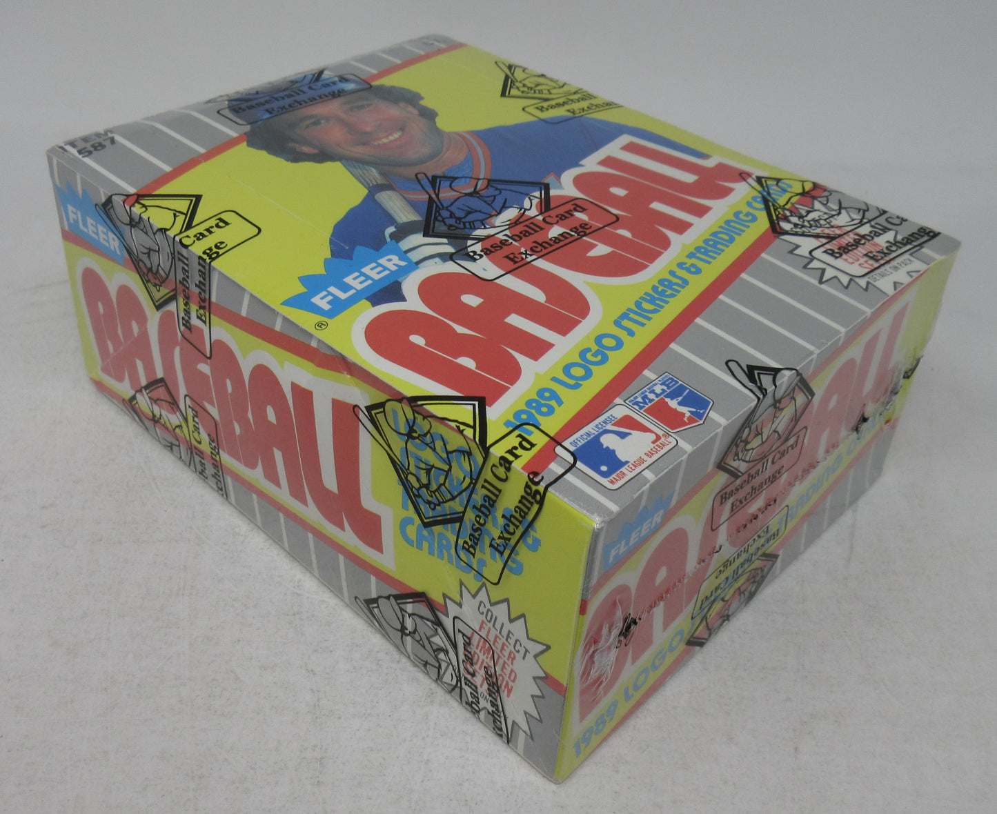 1989 Fleer Baseball Unopened Wax Box (FASC) (Code 91102)