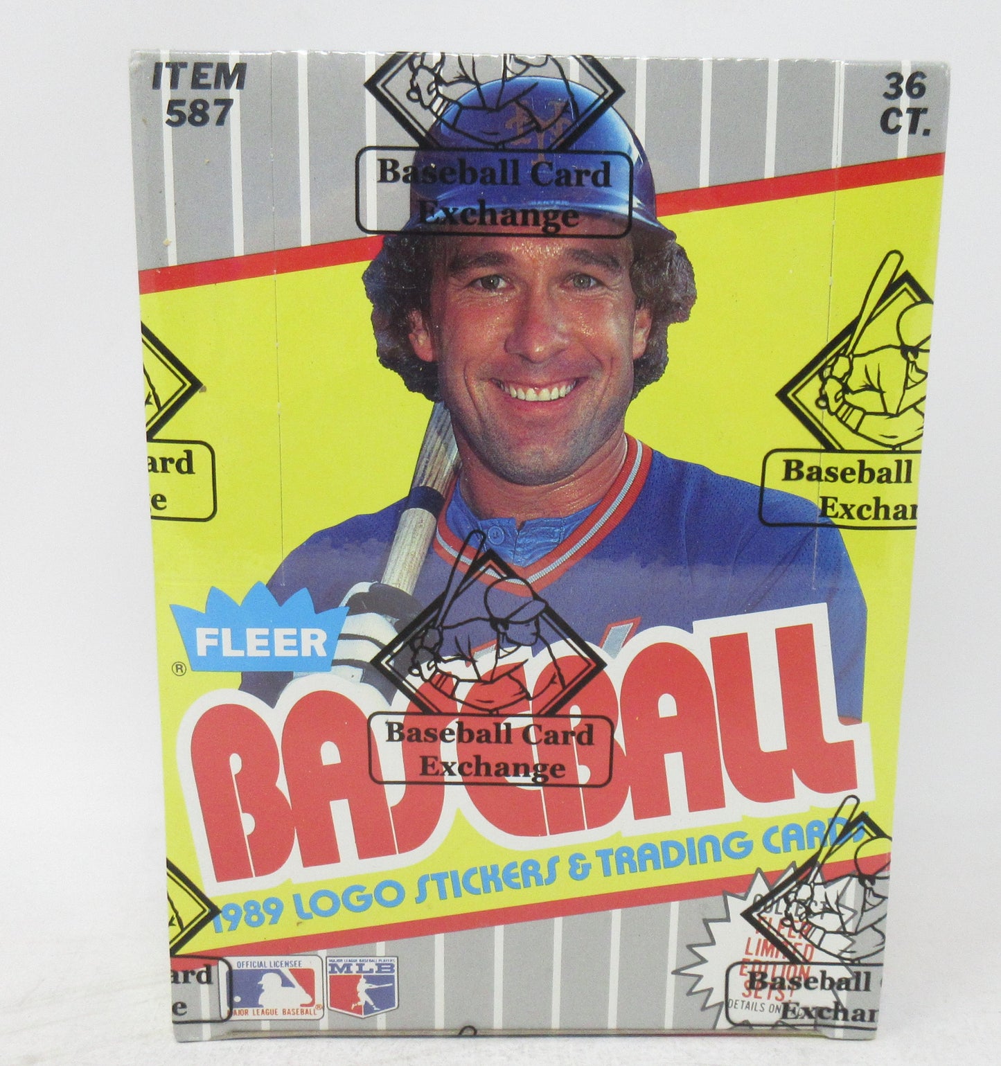 1989 Fleer Baseball Unopened Wax Box (FASC) (Code 90831)