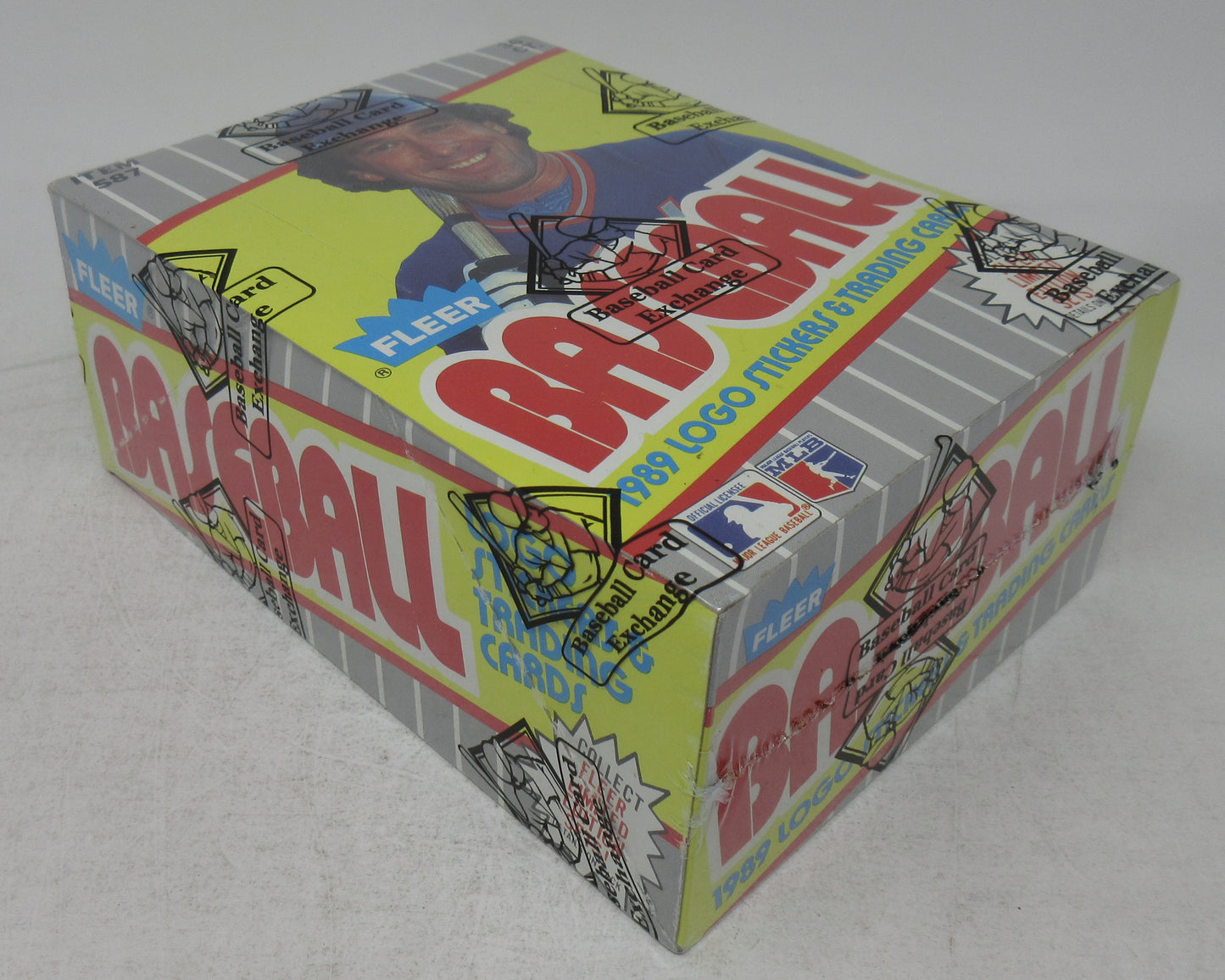 1989 Fleer Baseball Unopened Wax Box (FASC) (Code 90831)