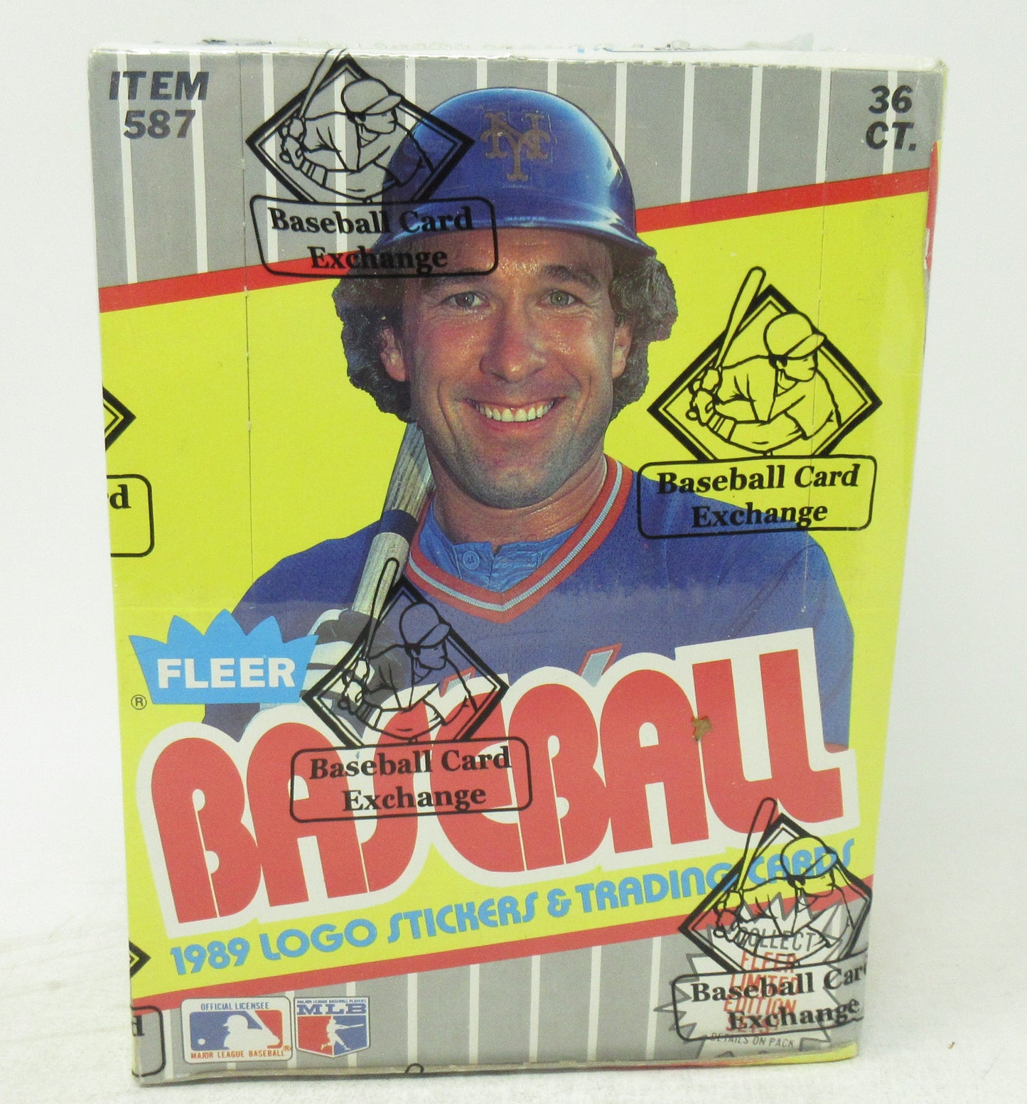 1989 Fleer Baseball Unopened Wax Box (FASC) (Code 83371)
