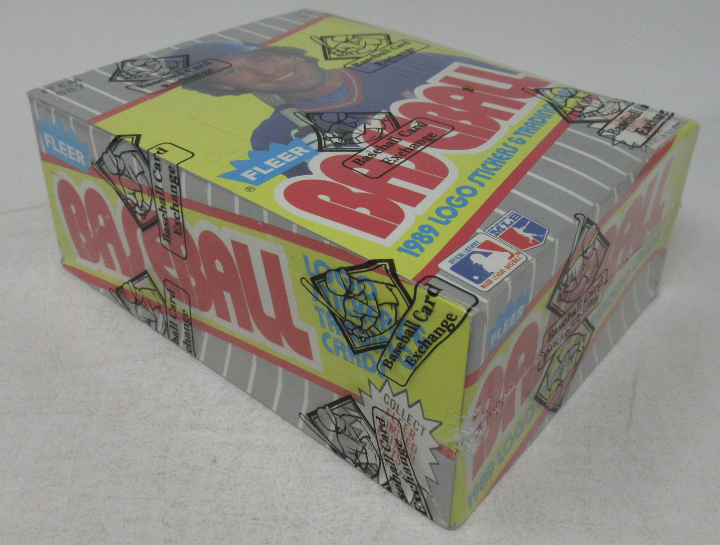1989 Fleer Baseball Unopened Wax Box (FASC) (Code 83371)