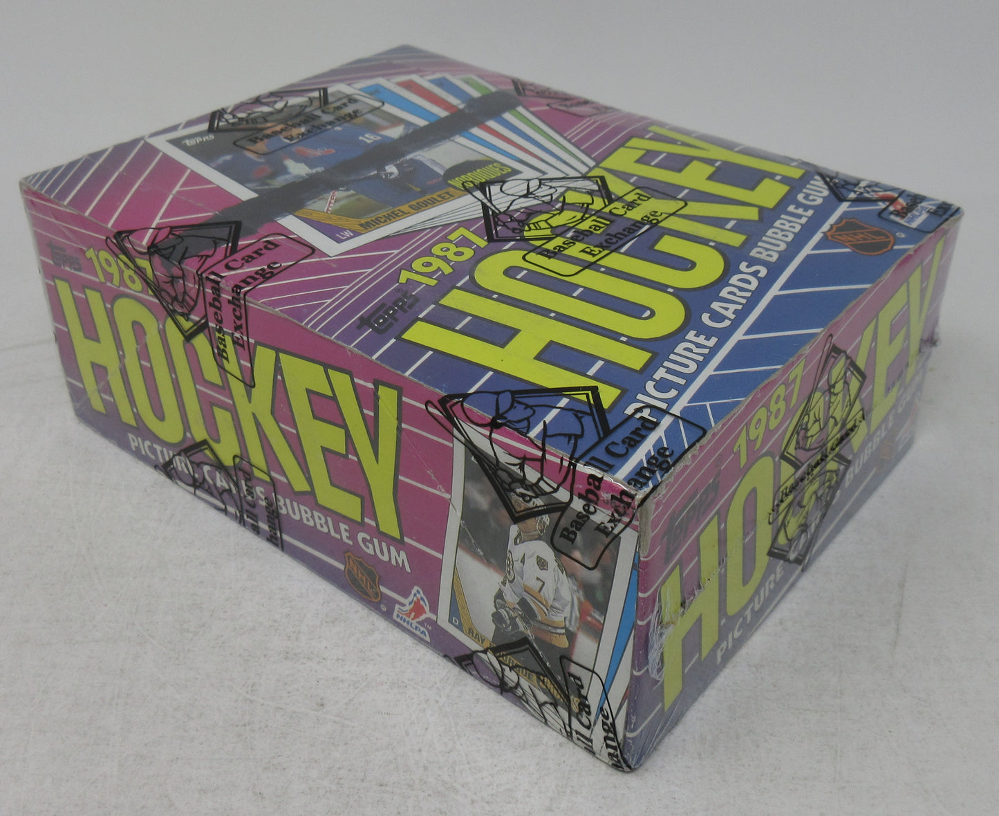 1987/88 Topps Hockey Unopened Wax Box (BBCE) (X-Out)