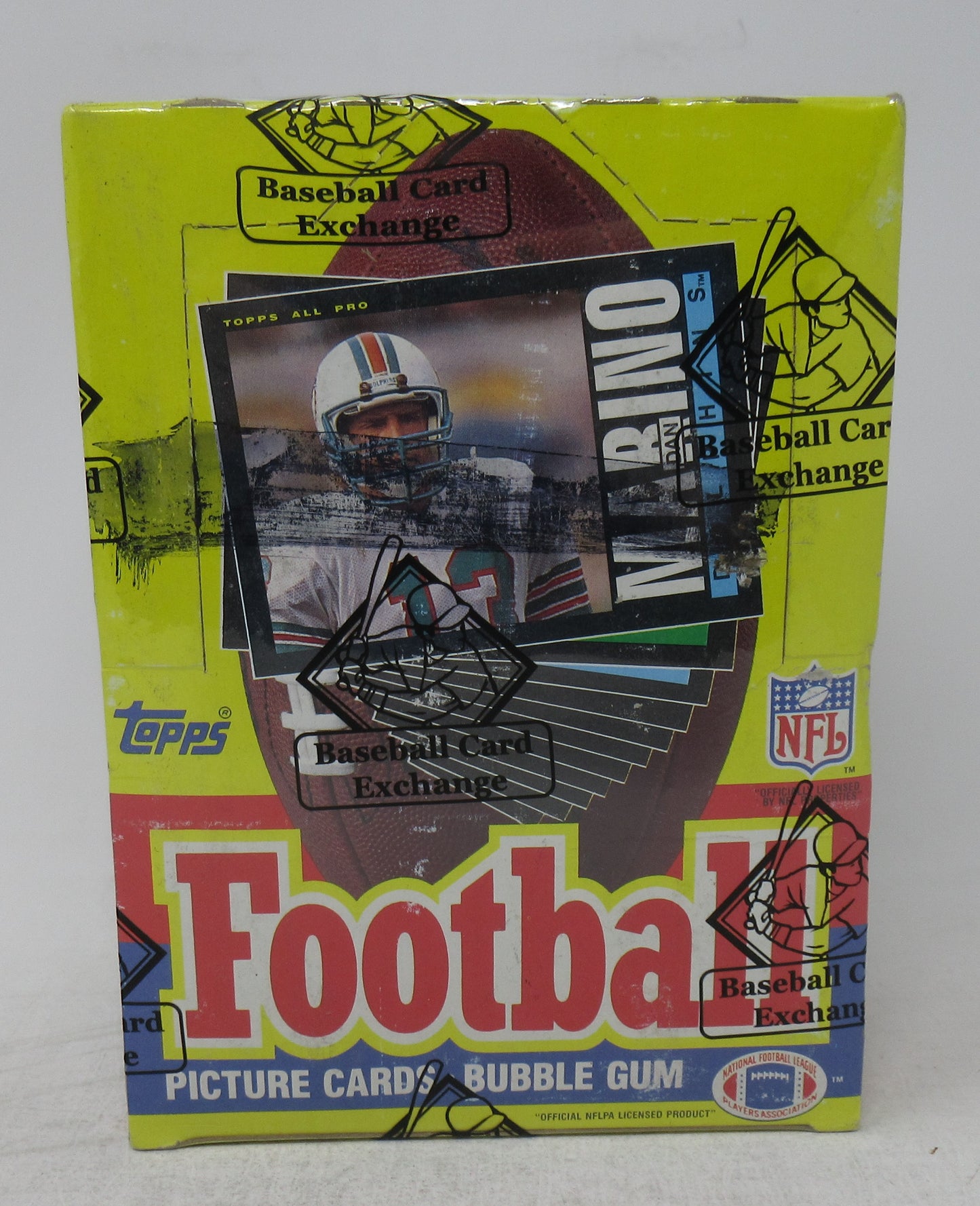 1985 Topps Football Unopened Wax Box (BBCE) (White Wrapper)