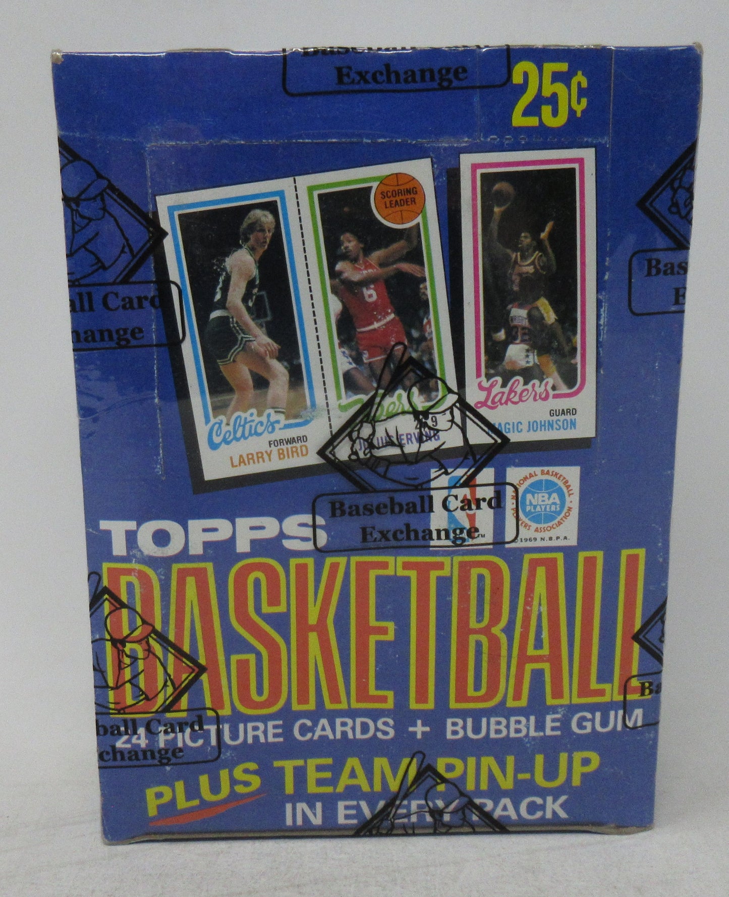 1980/81 Topps Basketball Unopened Wax Box (Bird/Erving/Johnson) (BBCE) (X2009)