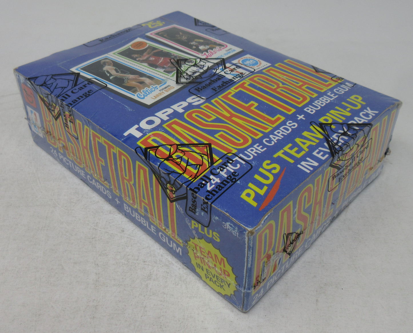 1980/81 Topps Basketball Unopened Wax Box (Bird/Erving/Johnson) (BBCE) (X2009)