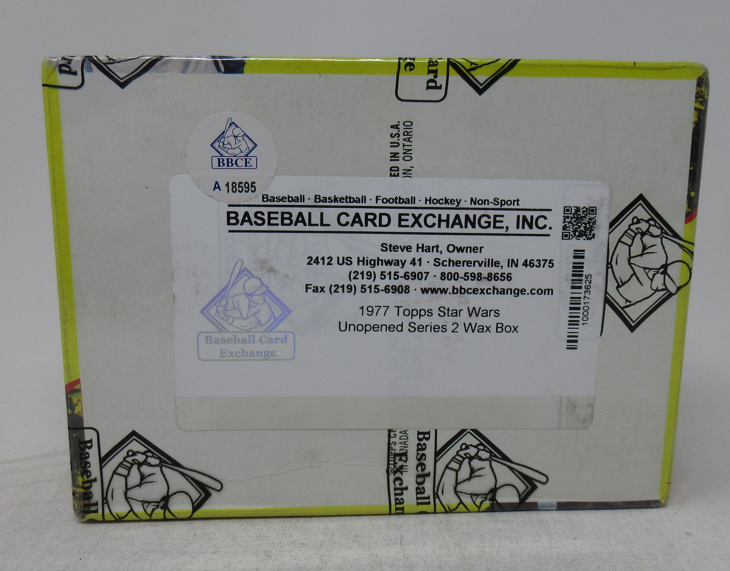 1977 Topps Star Wars Unopened Series 2 Wax Box (BBCE) (A18595)