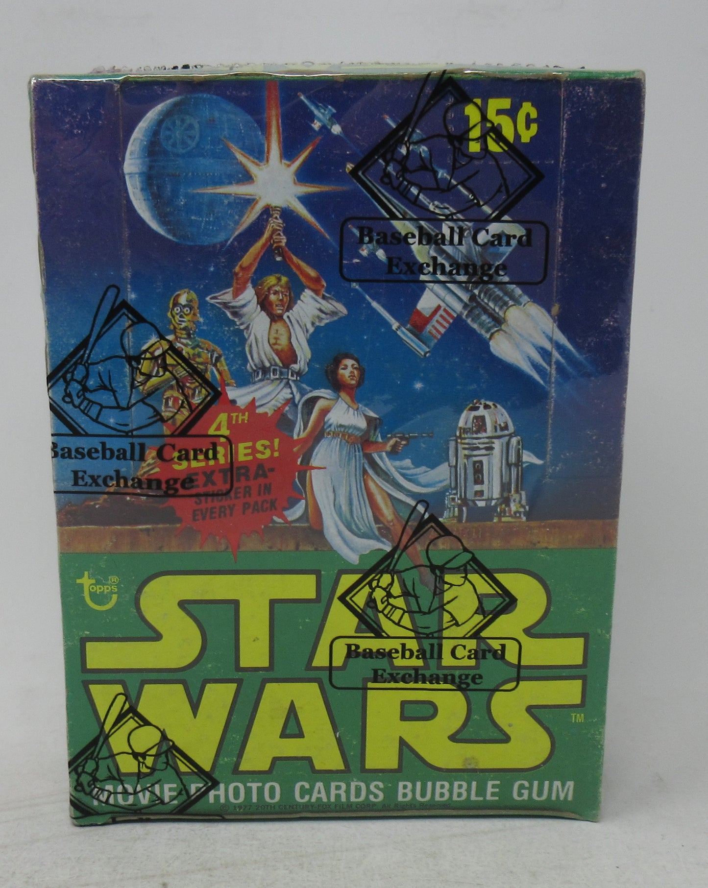 1977 Topps Star Wars Unopened Series 4 Wax Box (BBCE) (A17253)