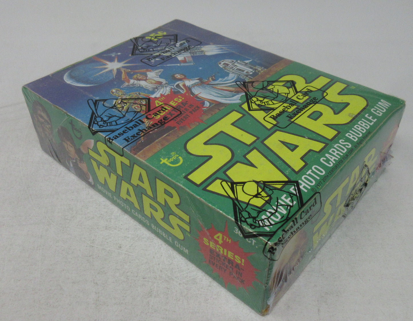 1977 Topps Star Wars Unopened Series 4 Wax Box (BBCE) (A17253)