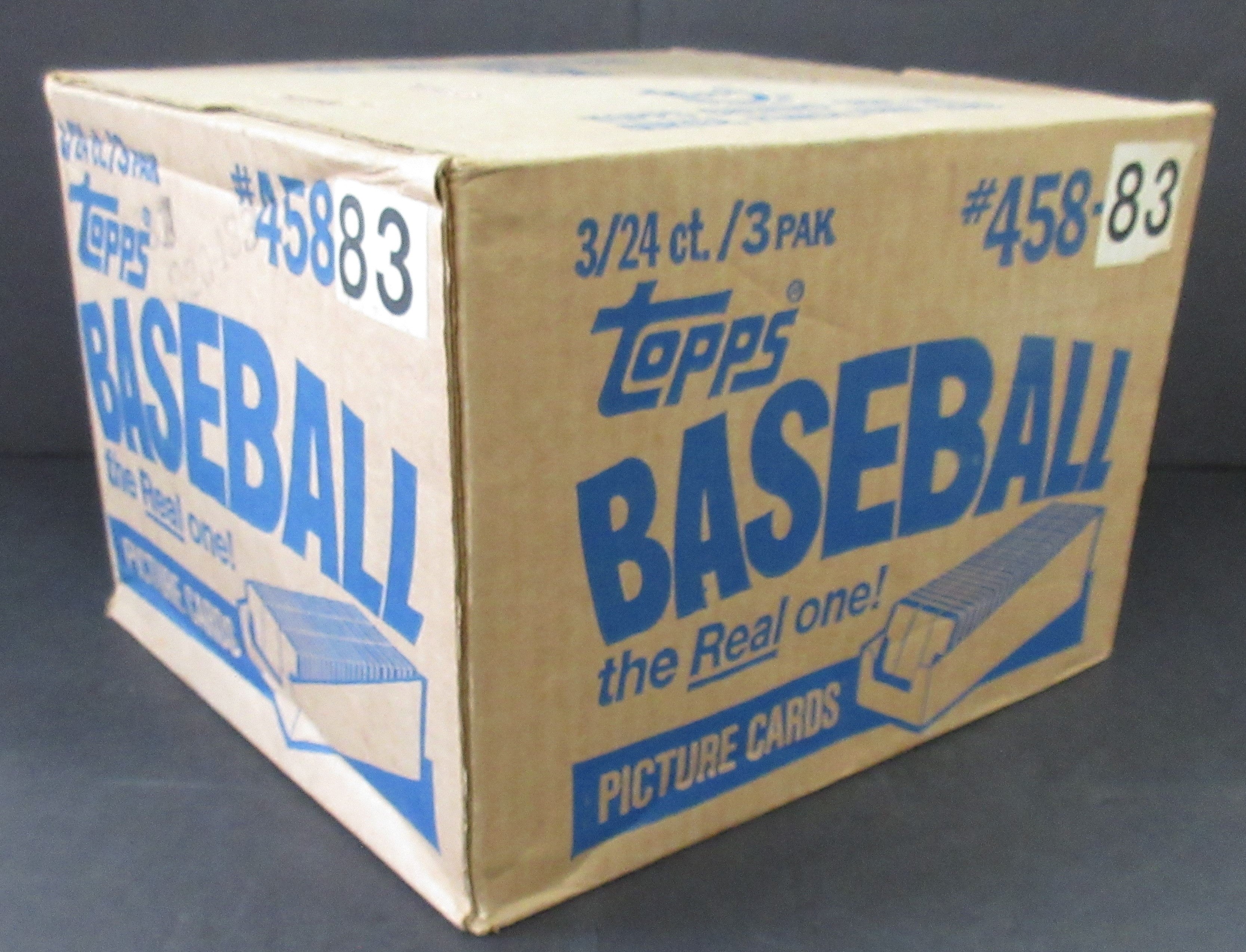 1983 Topps Baseball Grocery Rack Case (3/24) (Sealed) (BBCE) (B)